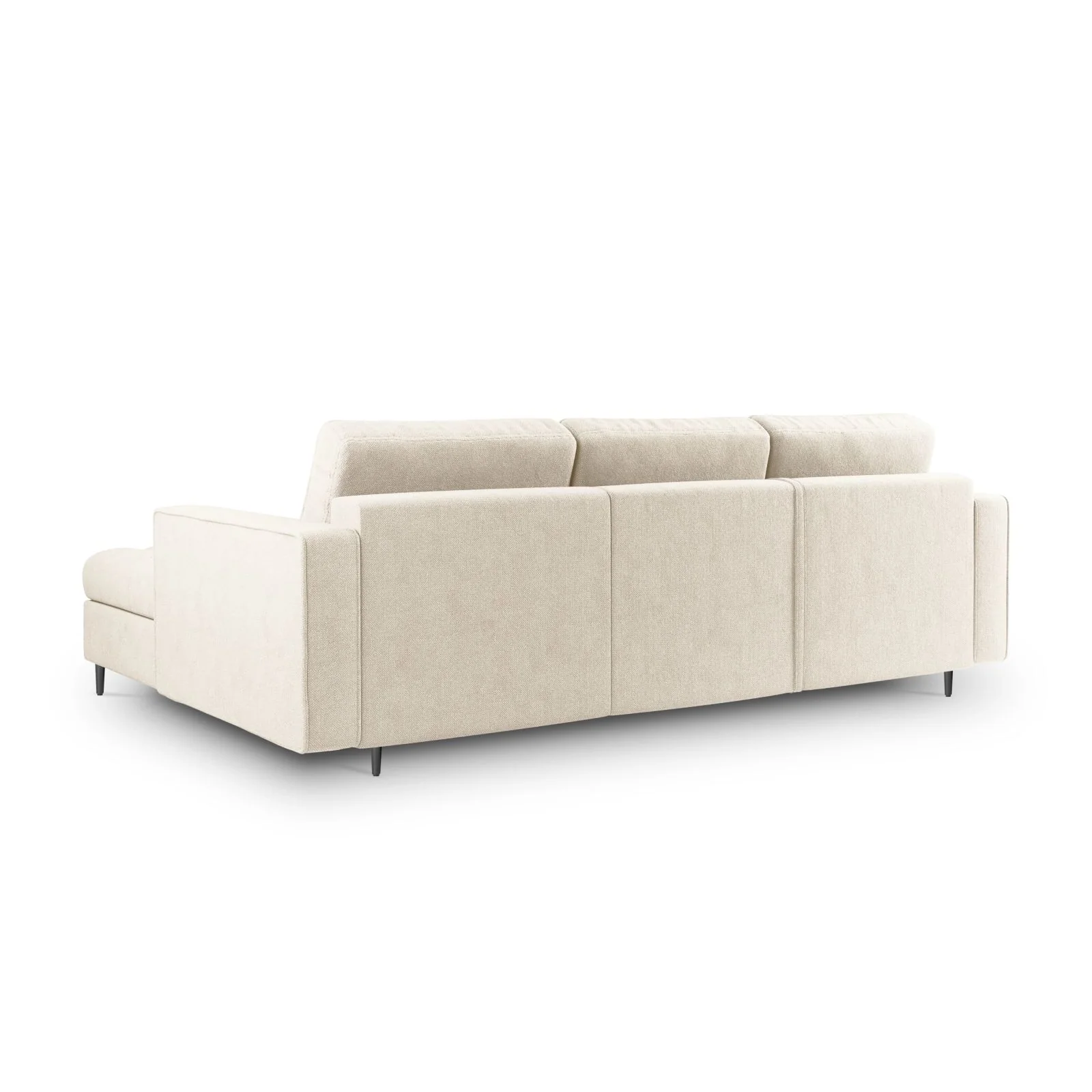 Aspen 5-Sitzer Ecksofa mit Schlaffunktion und Stauraum, Rechte Seite, aus Samt oder Strukturstoff, 240x175x96 cm - Image 125