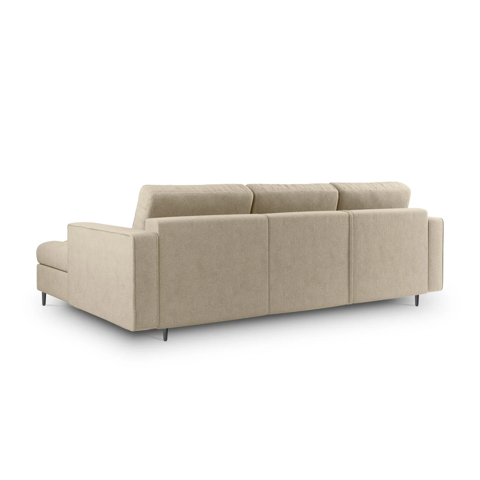 Aspen 5-Sitzer Ecksofa mit Schlaffunktion und Stauraum, Rechte Seite, aus Samt oder Strukturstoff, 240x175x96 cm - Image 131