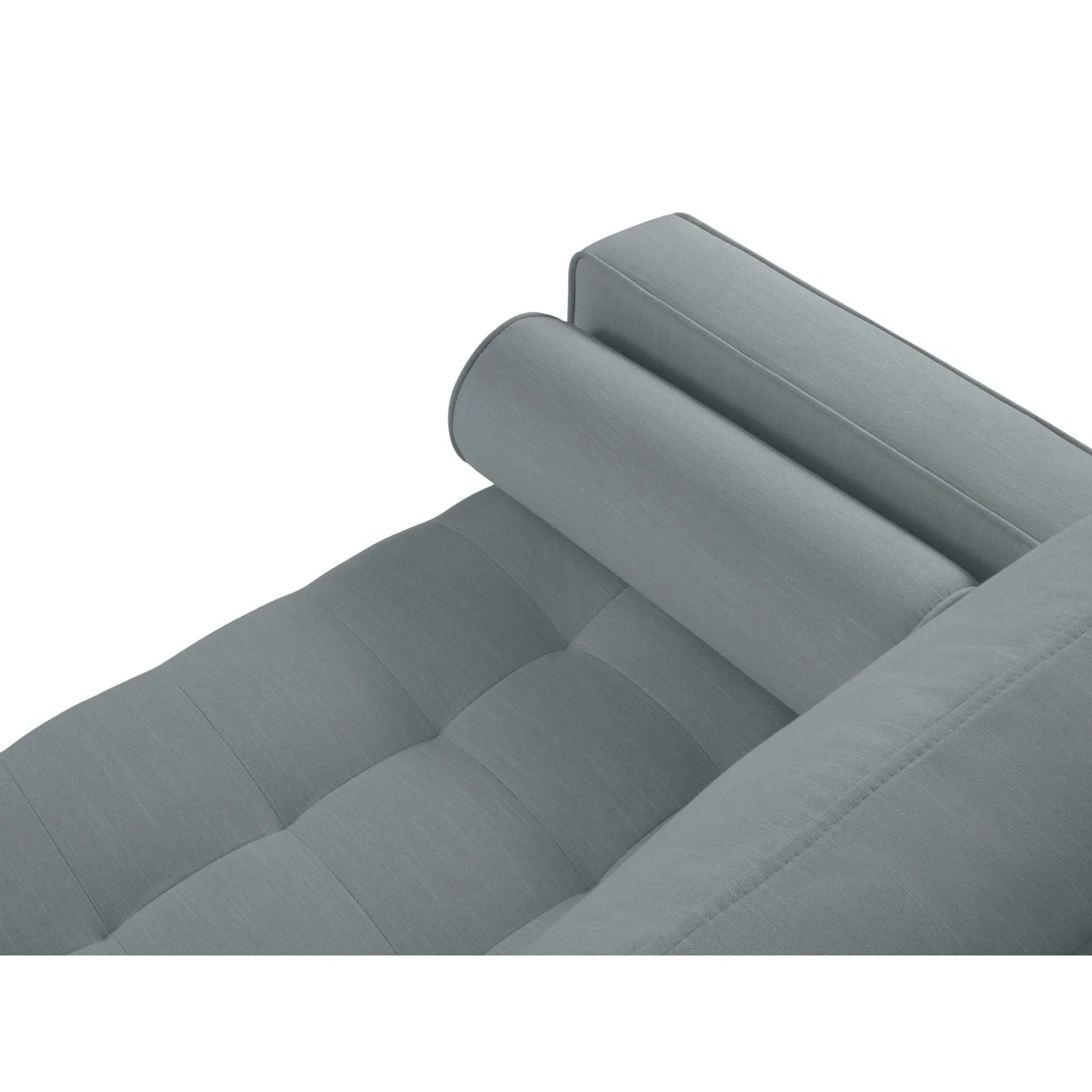 Aspen 5-Sitzer Ecksofa mit Schlaffunktion und Stauraum, Rechte Seite, aus Samt oder Strukturstoff, 240x175x96 cm - Image 167