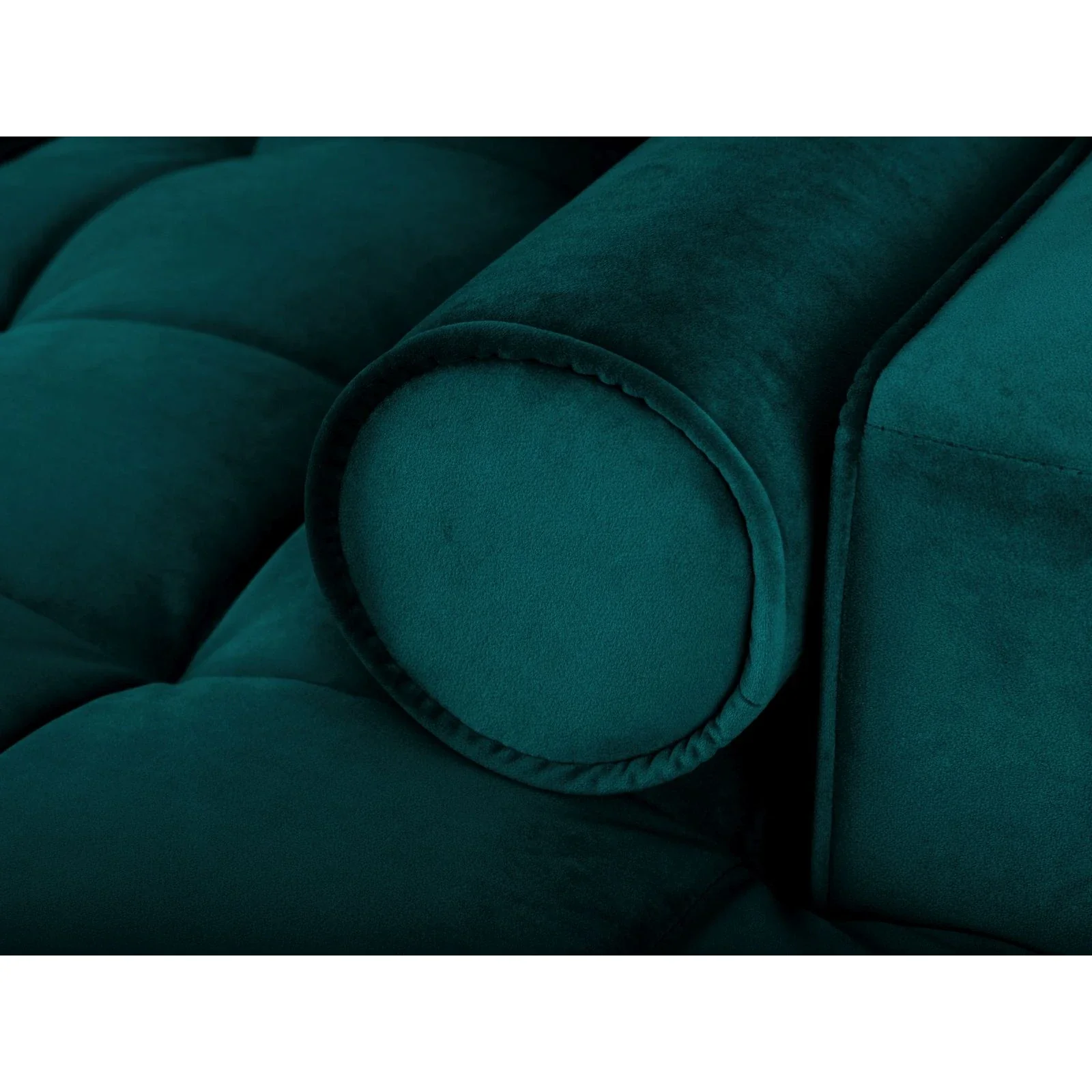 Aspen 5-Sitzer Ecksofa mit Schlaffunktion und Stauraum, Rechte Seite, aus Samt oder Strukturstoff, 240x175x96 cm - Image 42