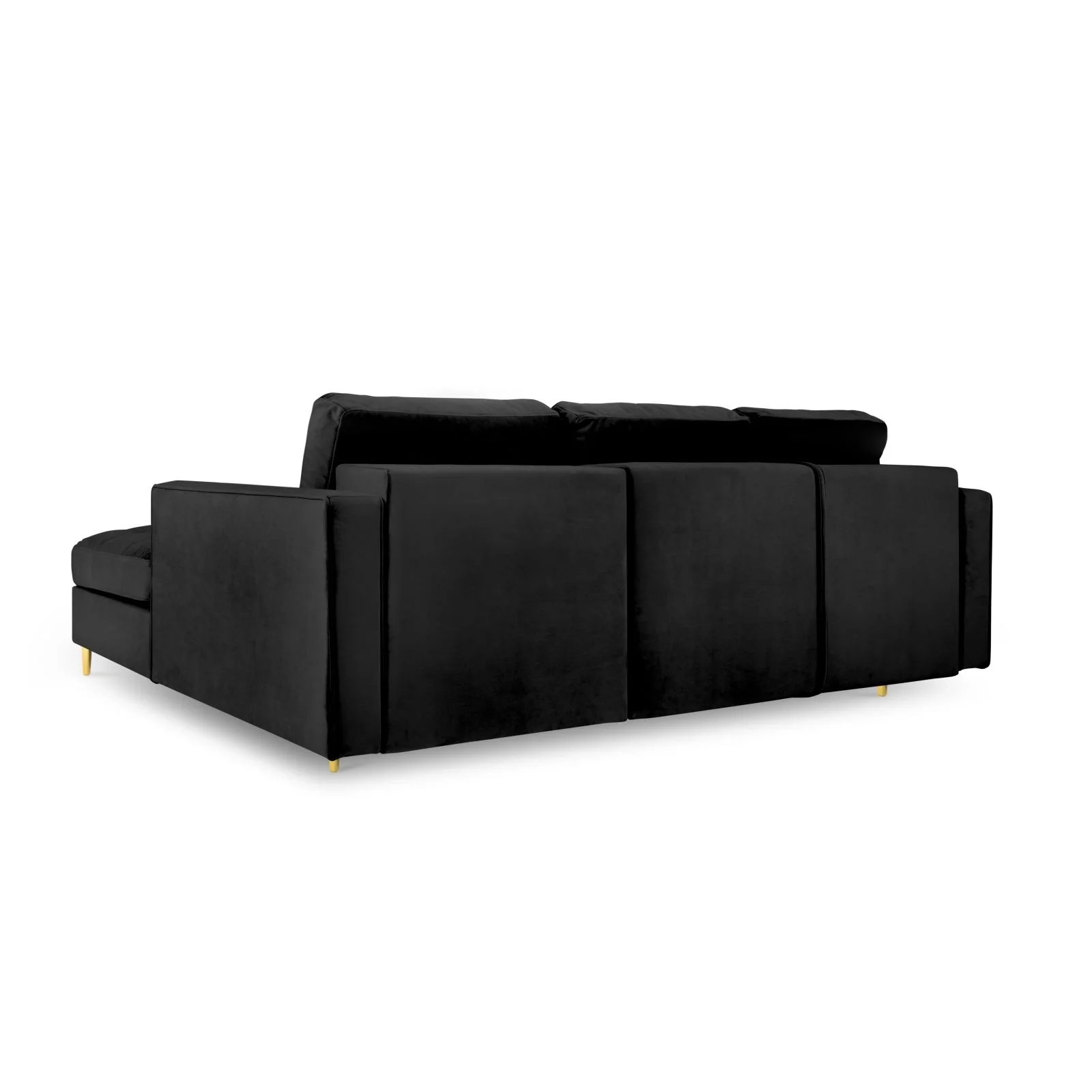 Aspen 5-Sitzer Ecksofa mit Schlaffunktion und Stauraum, Rechte Seite, aus Samt oder Strukturstoff, 240x175x96 cm - Image 47