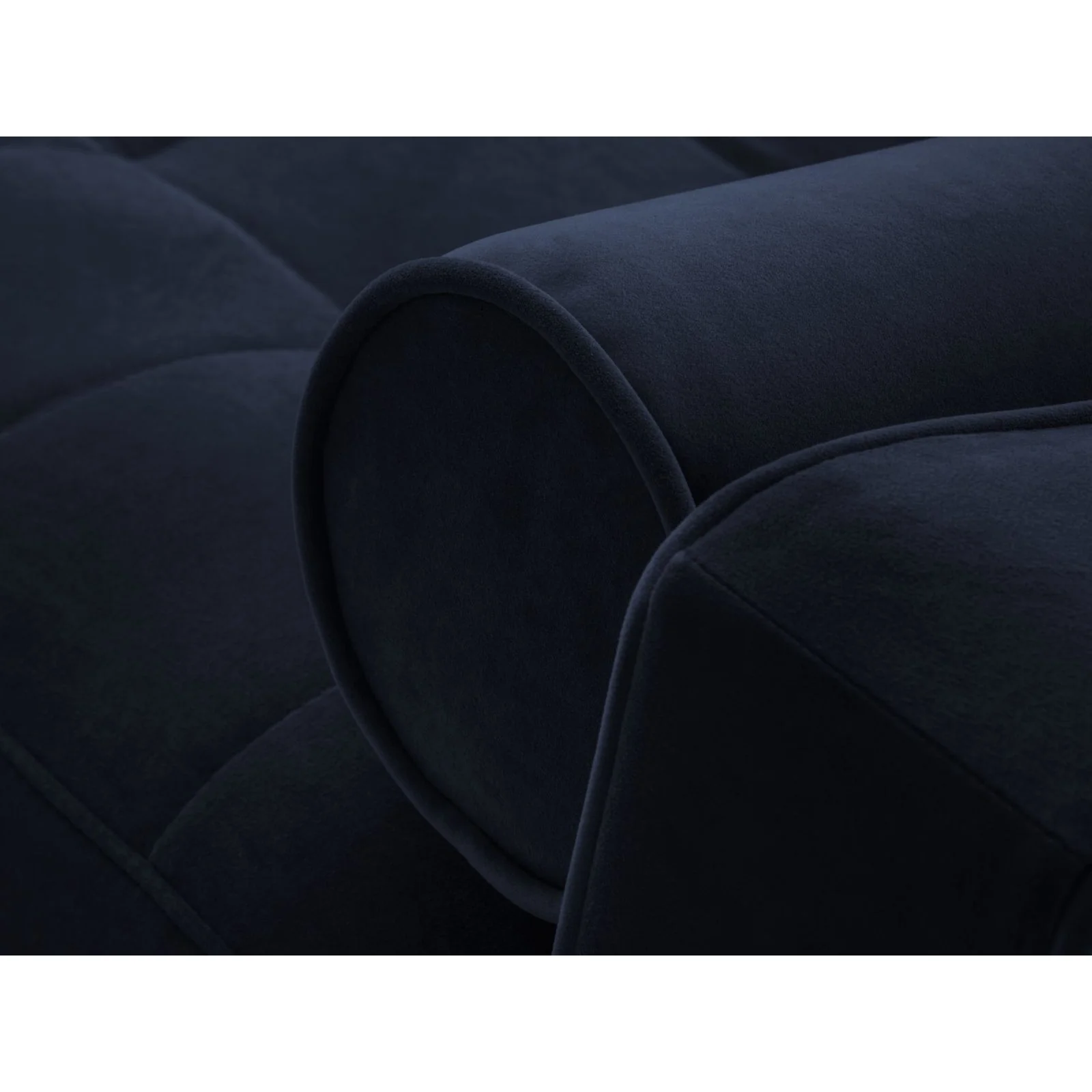 Aspen 5-Sitzer Ecksofa mit Schlaffunktion und Stauraum, Rechte Seite, aus Samt oder Strukturstoff, 240x175x96 cm - Image 54