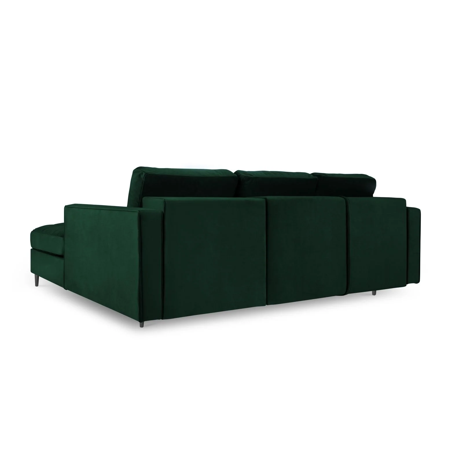 Aspen 5-Sitzer Ecksofa mit Schlaffunktion und Stauraum, Rechte Seite, aus Samt oder Strukturstoff, 240x175x96 cm - Image 59