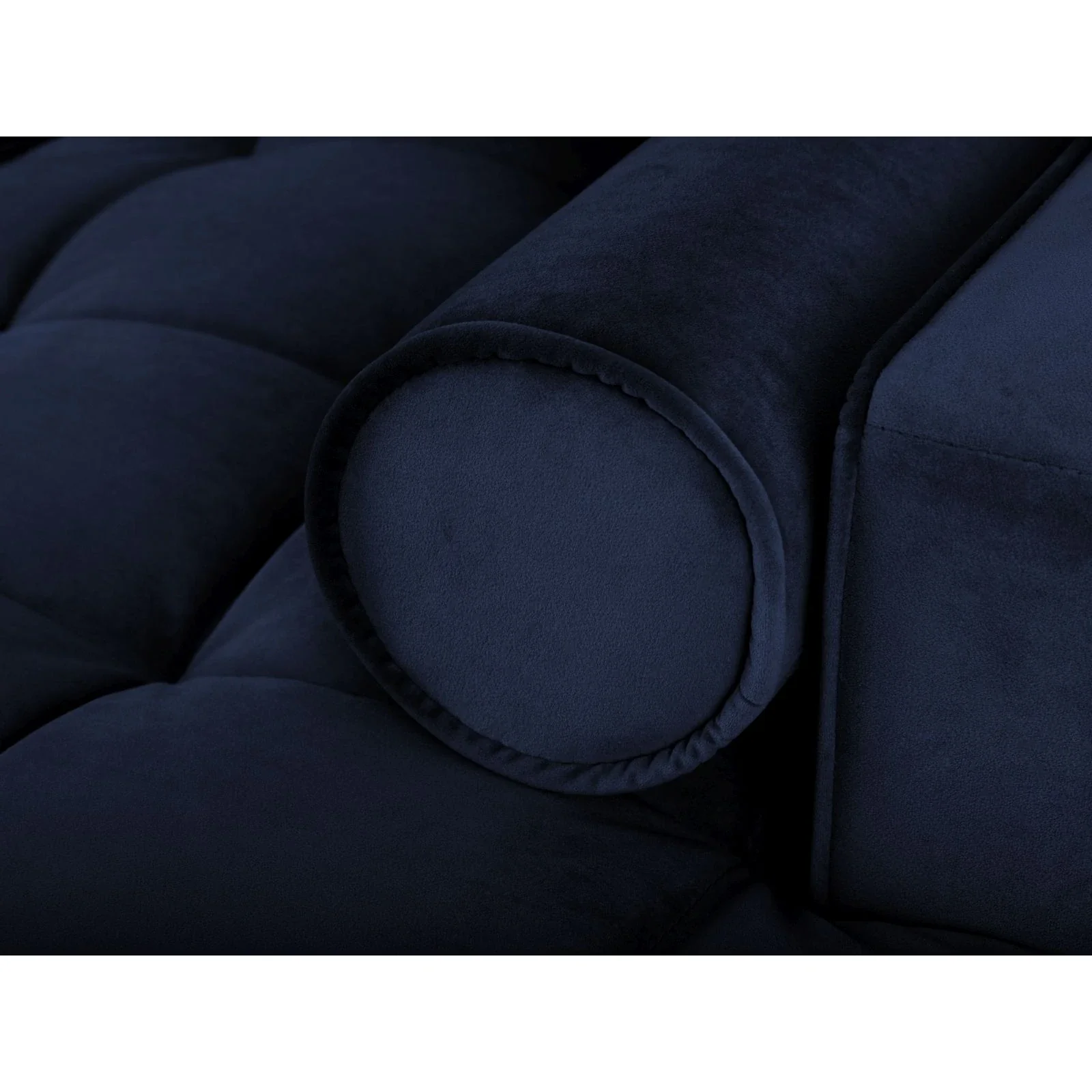 Aspen 5-Sitzer Ecksofa mit Schlaffunktion und Stauraum, Rechte Seite, aus Samt oder Strukturstoff, 240x175x96 cm - Image 6