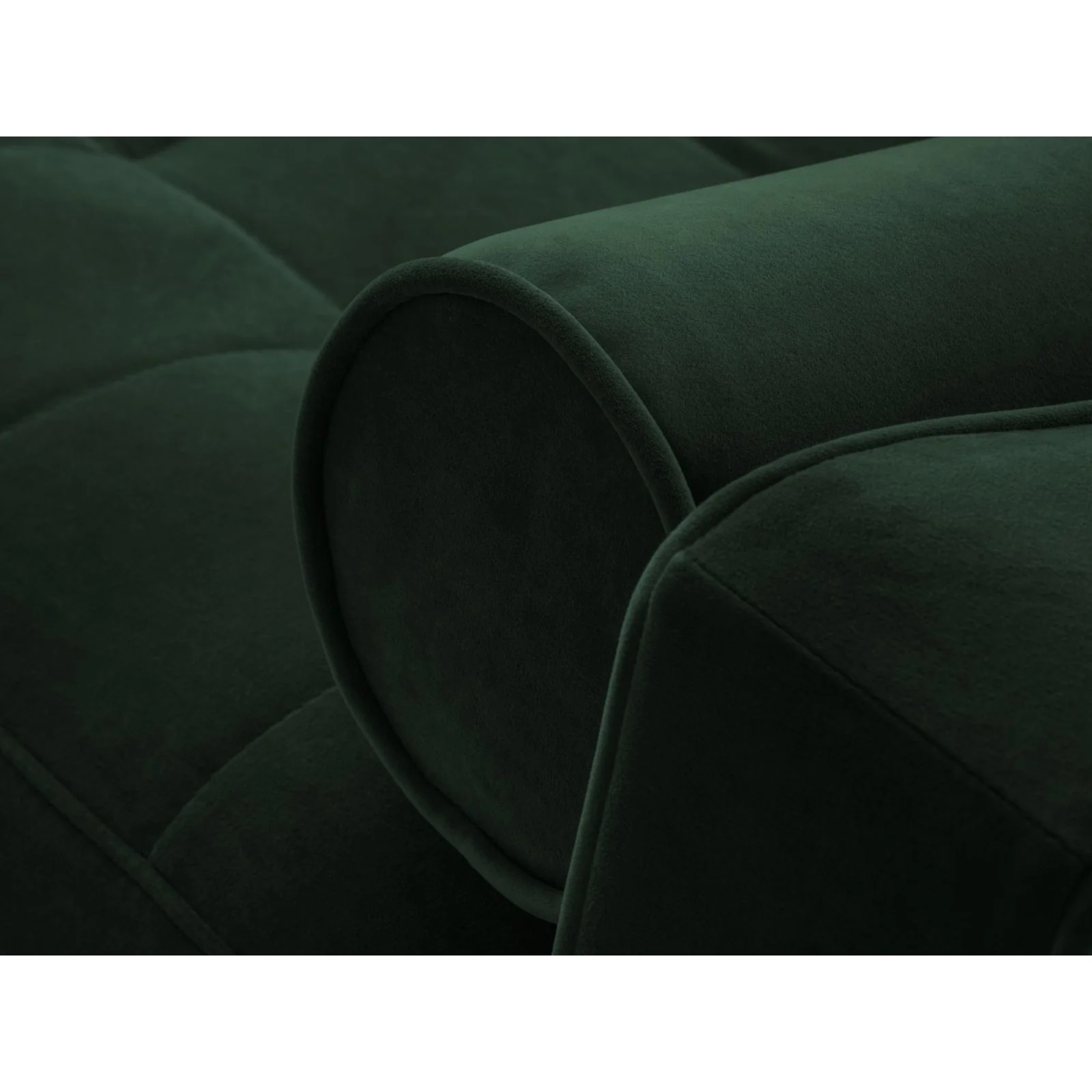 Aspen 5-Sitzer Ecksofa mit Schlaffunktion und Stauraum, Rechte Seite, aus Samt oder Strukturstoff, 240x175x96 cm - Image 60