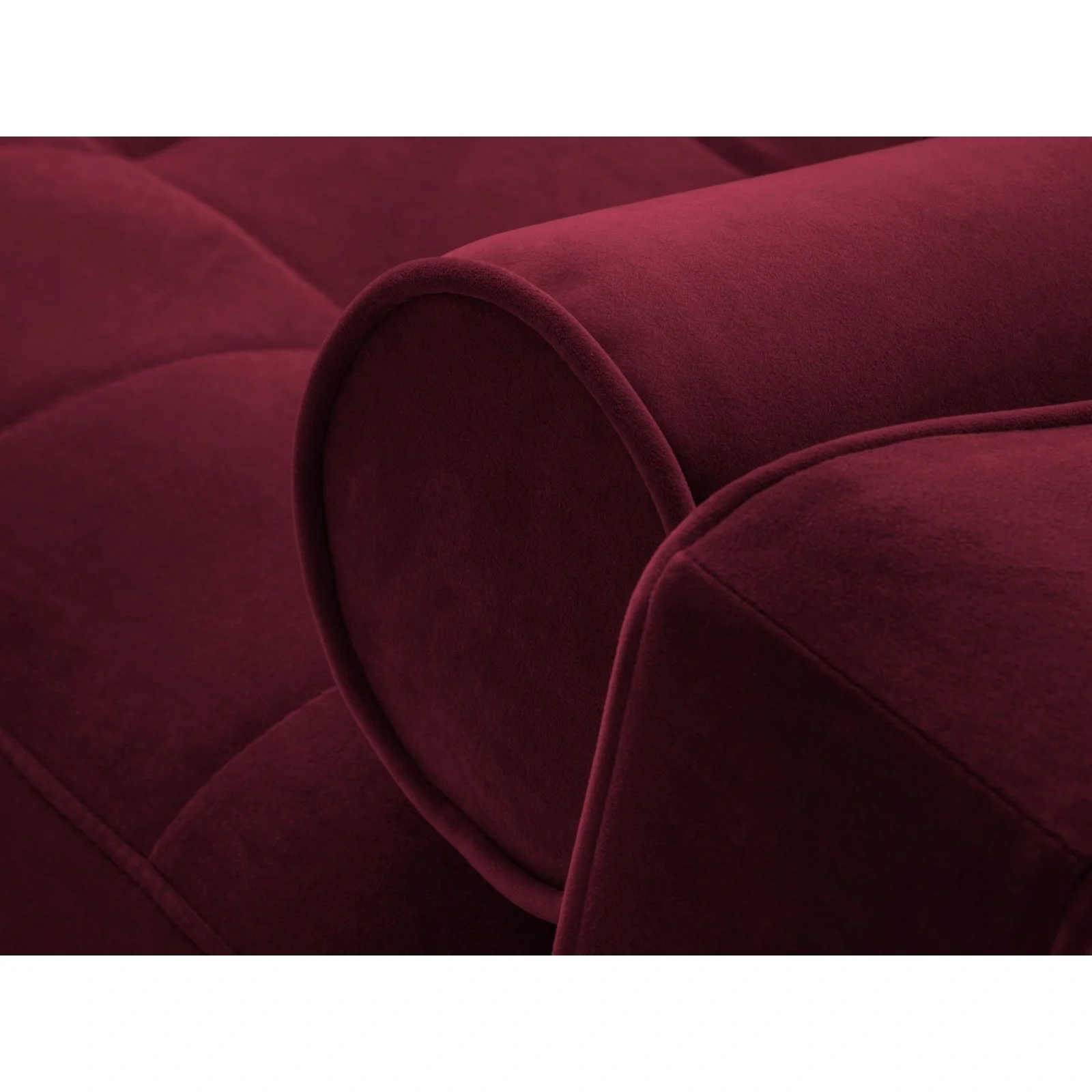 Aspen 5-Sitzer Ecksofa mit Schlaffunktion und Stauraum, Rechte Seite, aus Samt oder Strukturstoff, 240x175x96 cm - Image 66