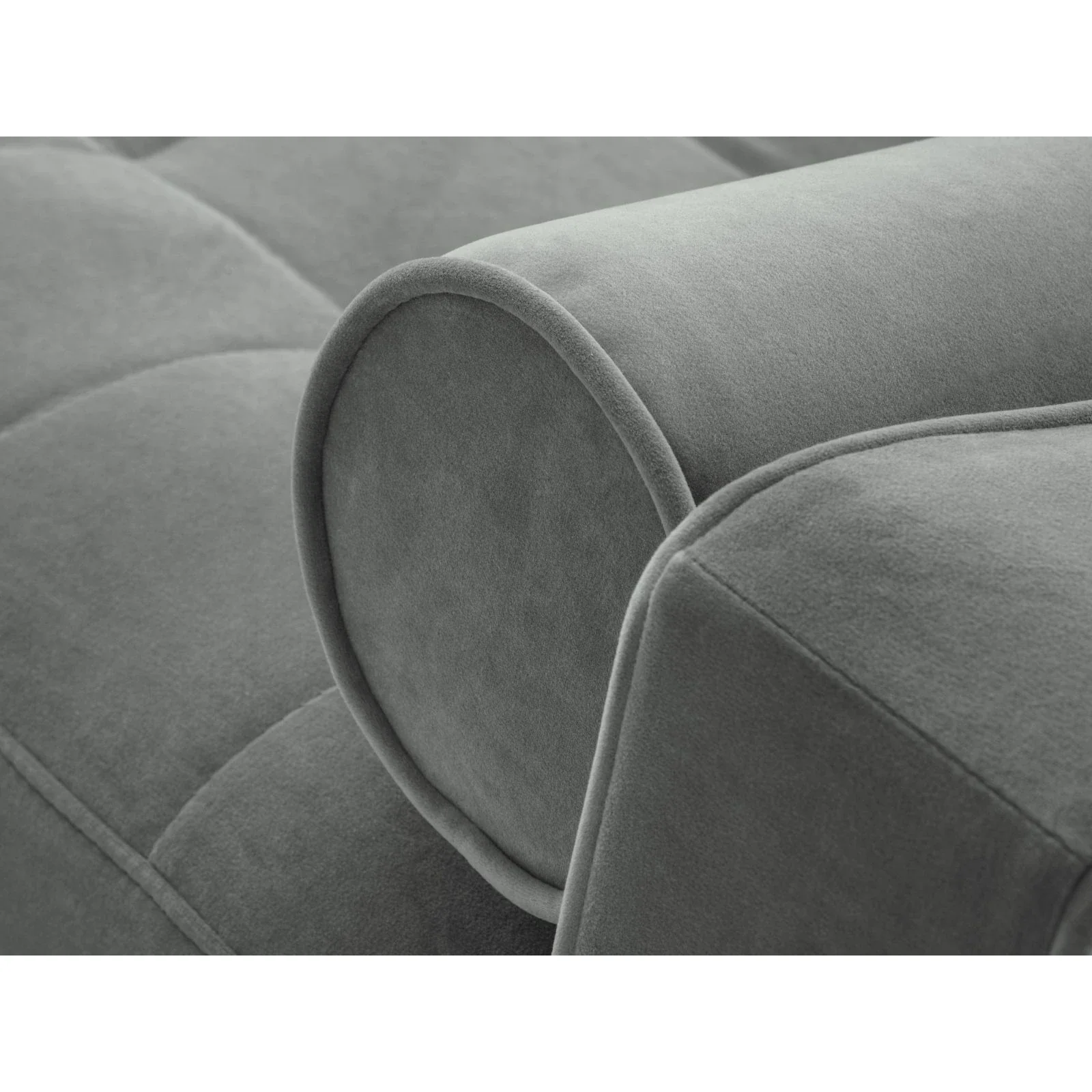 Aspen 5-Sitzer Ecksofa mit Schlaffunktion und Stauraum, Rechte Seite, aus Samt oder Strukturstoff, 240x175x96 cm - Image 78