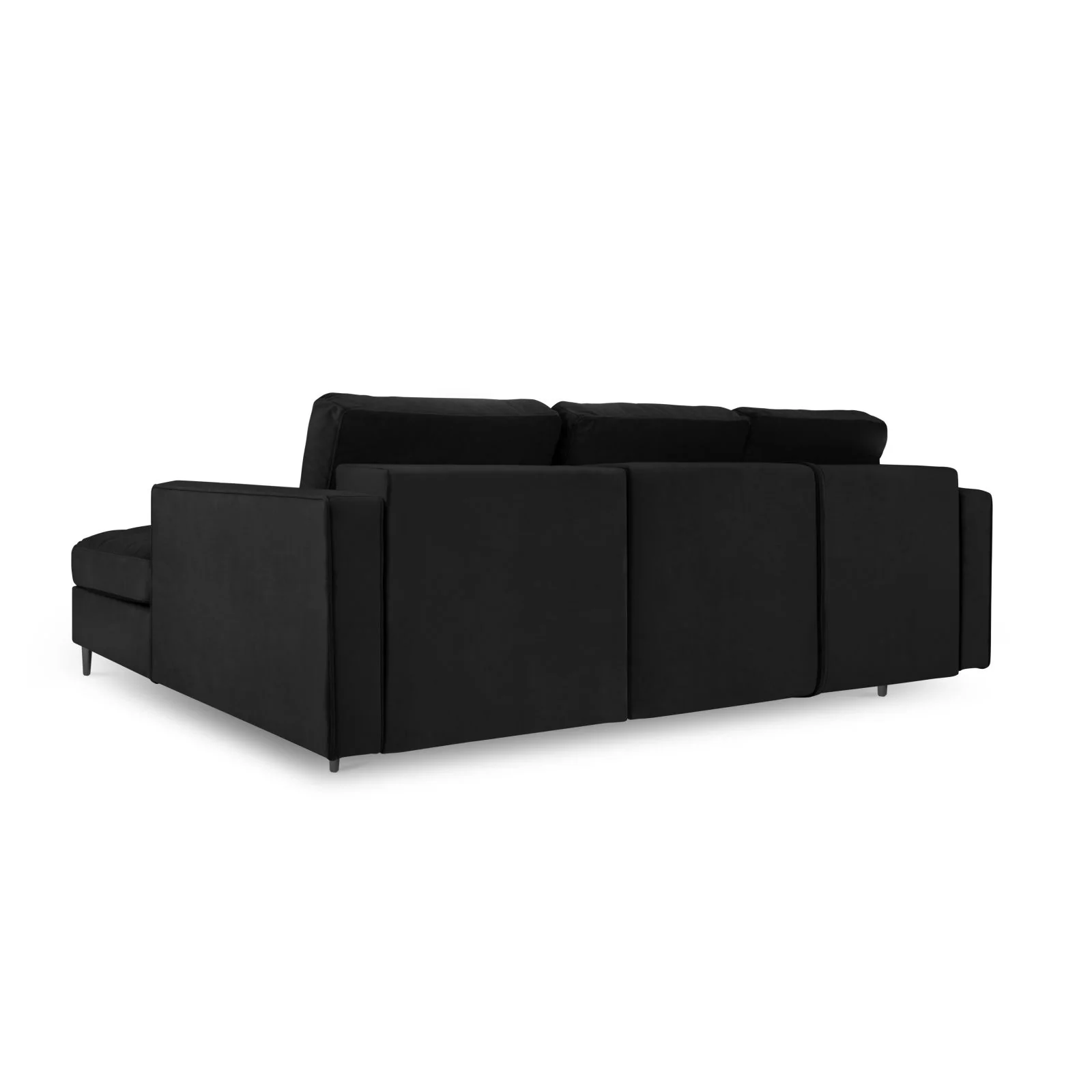 Aspen 5-Sitzer Ecksofa mit Schlaffunktion und Stauraum, Rechte Seite, aus Samt oder Strukturstoff, 240x175x96 cm - Image 95