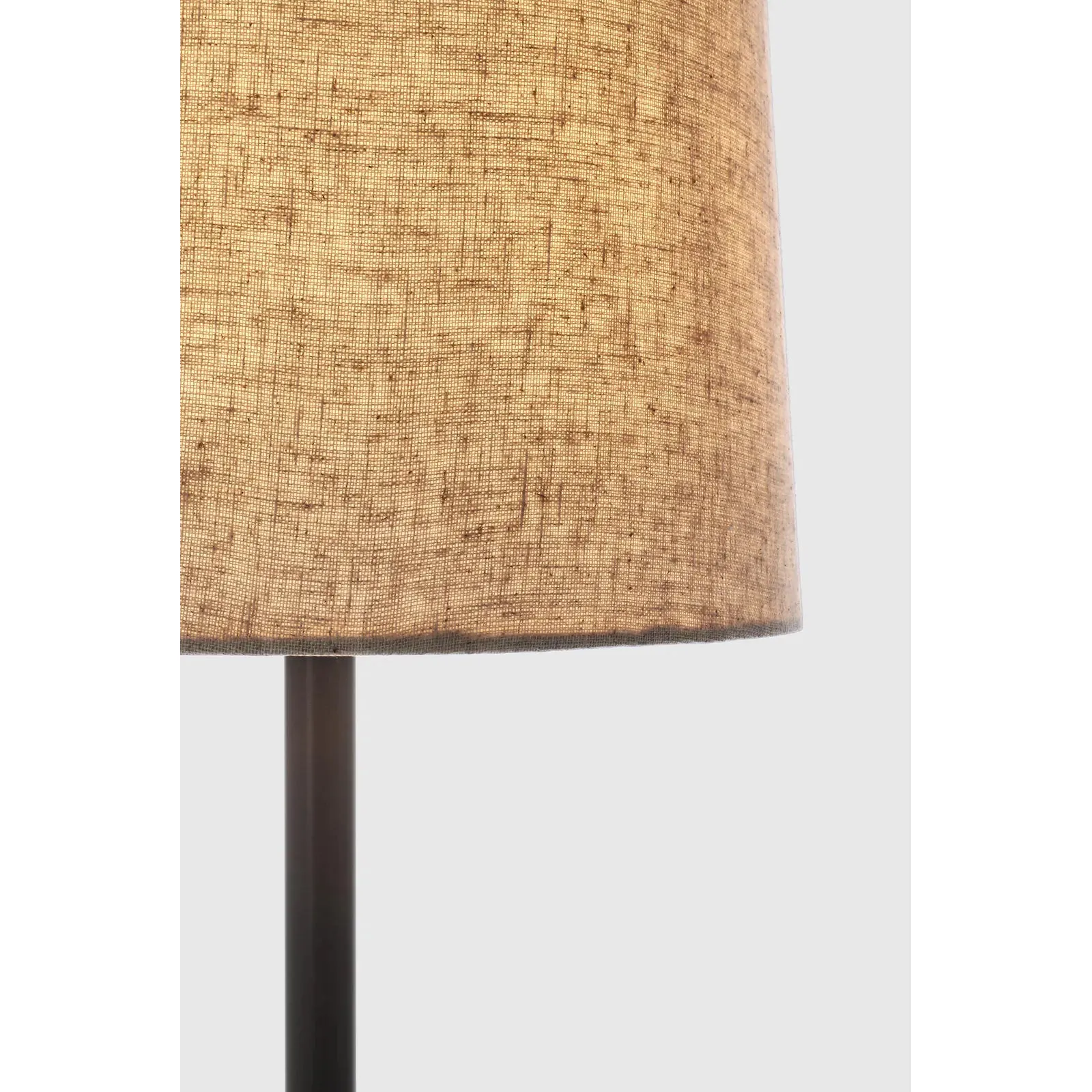 Assam Stehleuchte Schwarz Beige Höhe 166 cm - Image 3