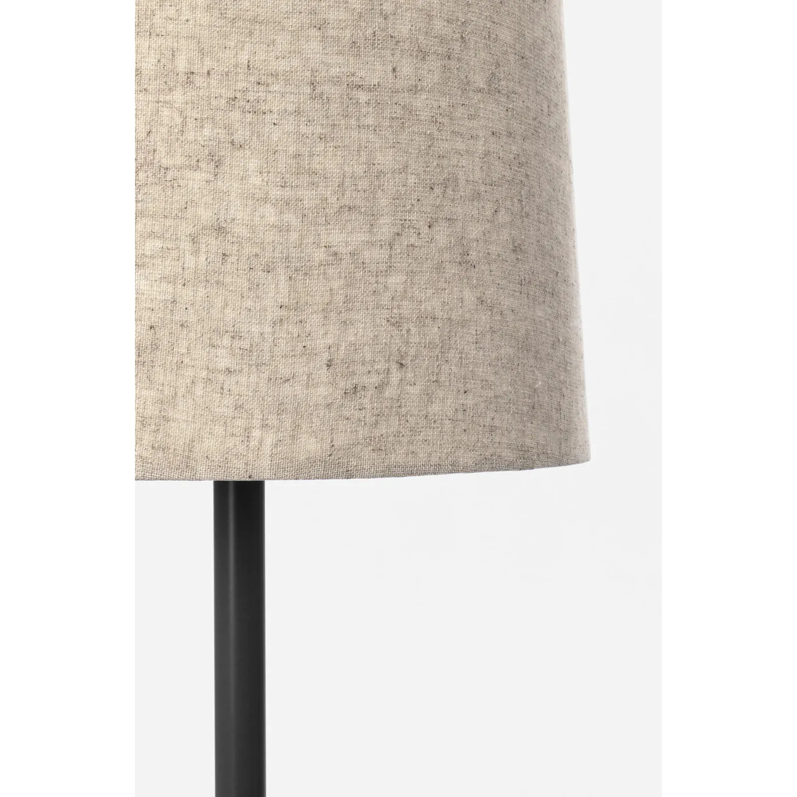 Assam Stehleuchte Schwarz Beige Höhe 166 cm - Image 4
