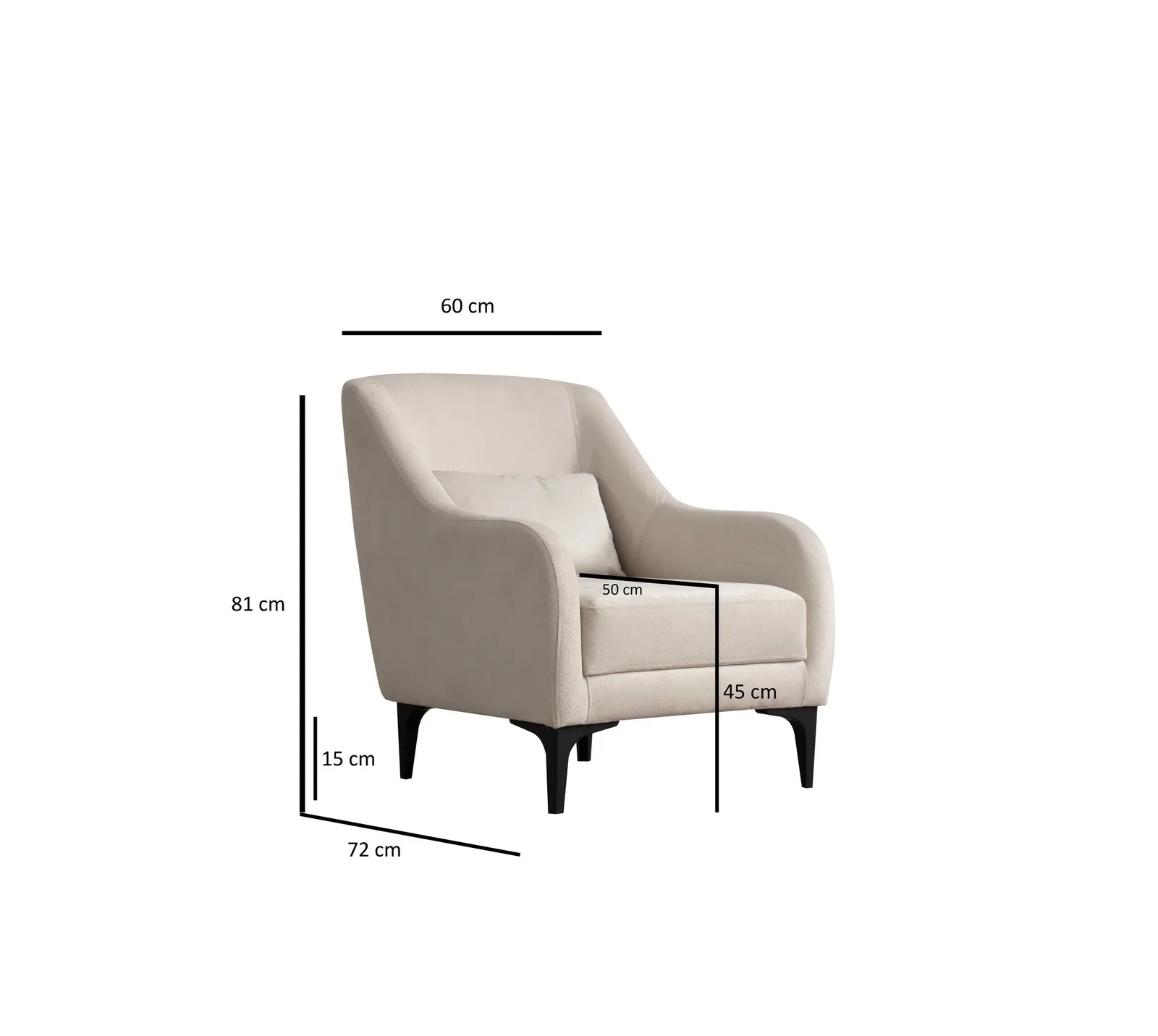 Astana Sessel, 81x60 cm - Image 14