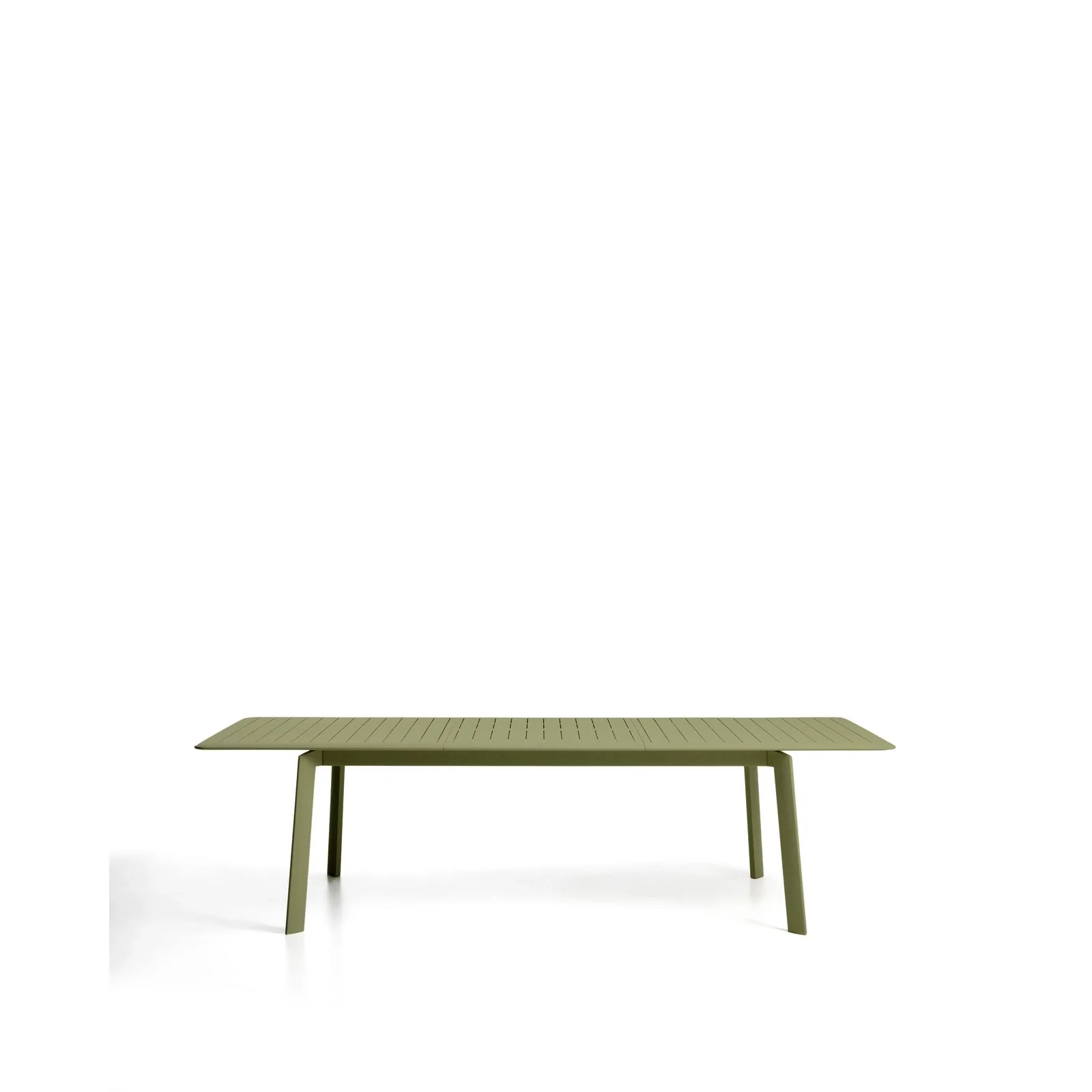 Ausziehbarer Aluminiumtisch Brela in Grün, 205 (287) x 100 cm - Image 2
