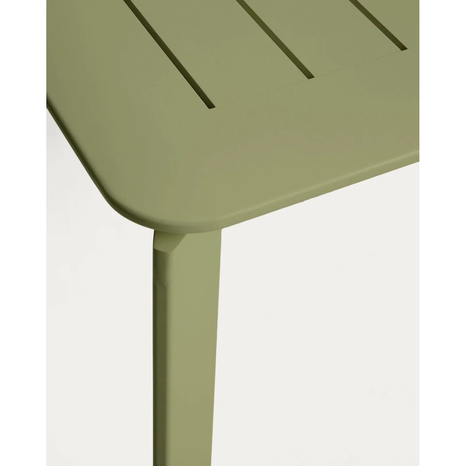 Ausziehbarer Aluminiumtisch Brela in Grün, 205 (287) x 100 cm - Image 5