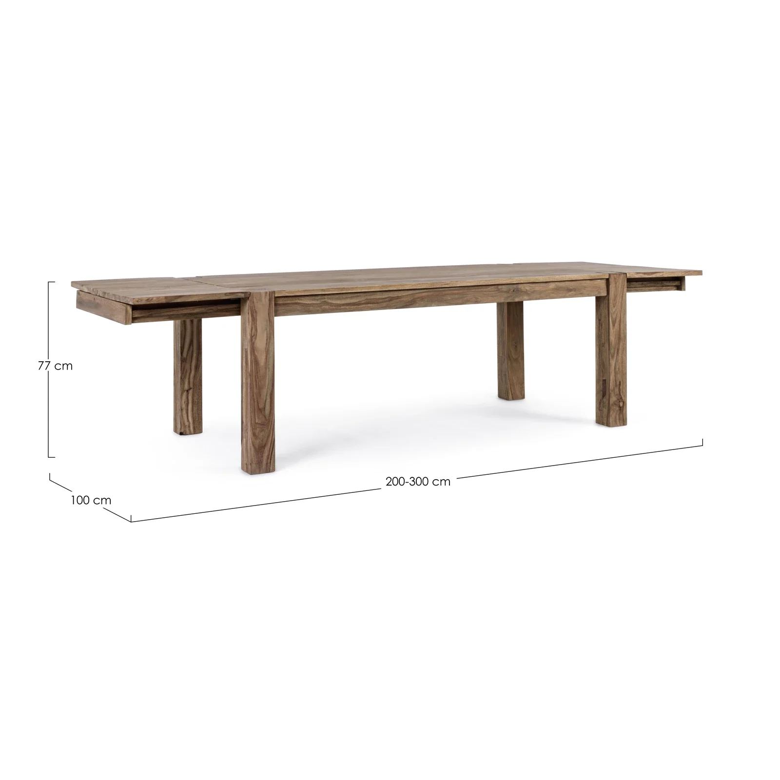 Esstisch ausziehbar 200-300x100cm Salford - Image 2