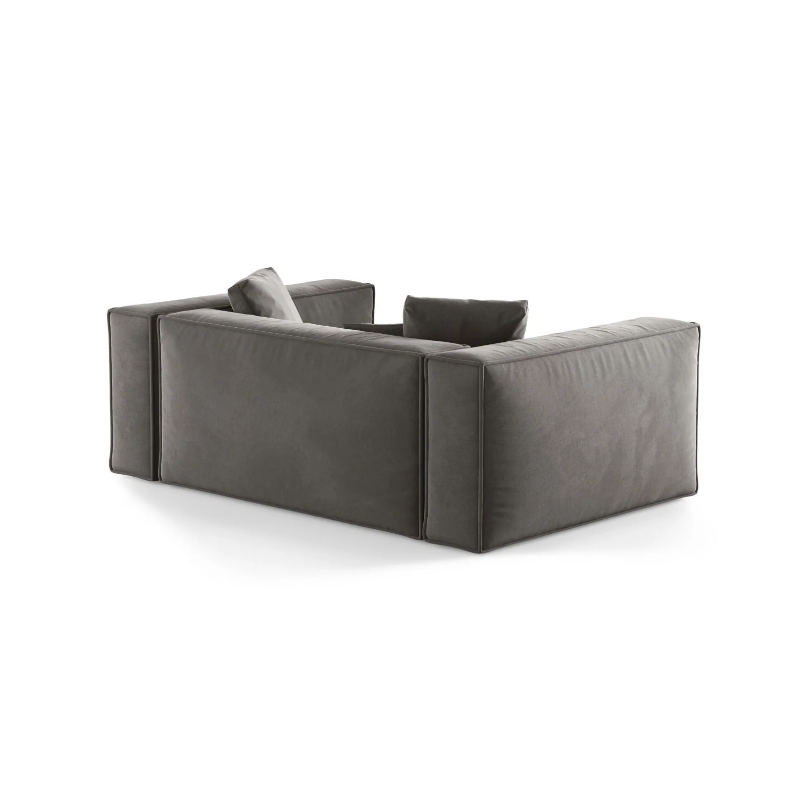 Aveiro 2-Sitzer Sofa aus Samt oder Strukturstoff, 180x118x86 cm - Image 18
