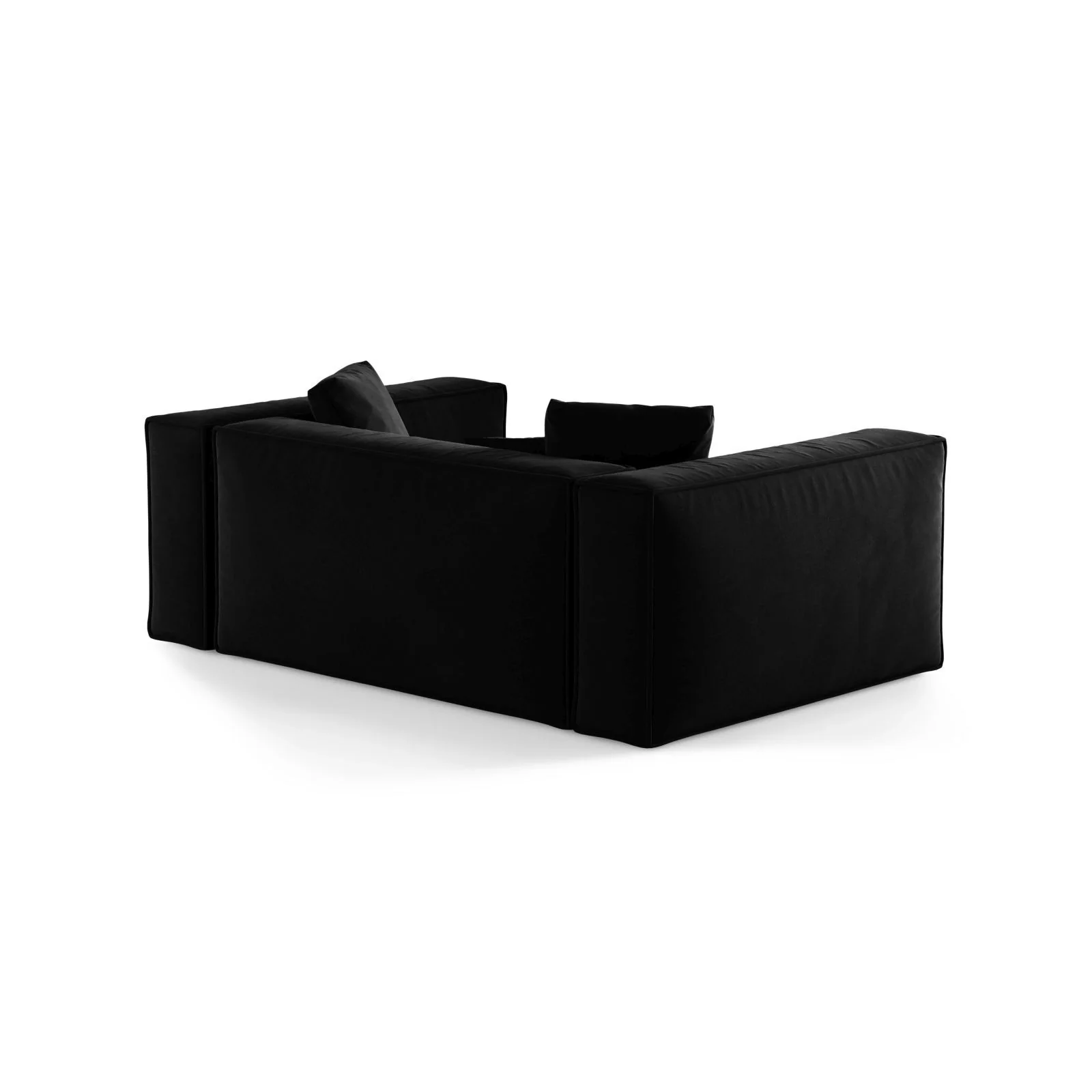 Aveiro 2-Sitzer Sofa aus Samt oder Strukturstoff, 180x118x86 cm - Image 22