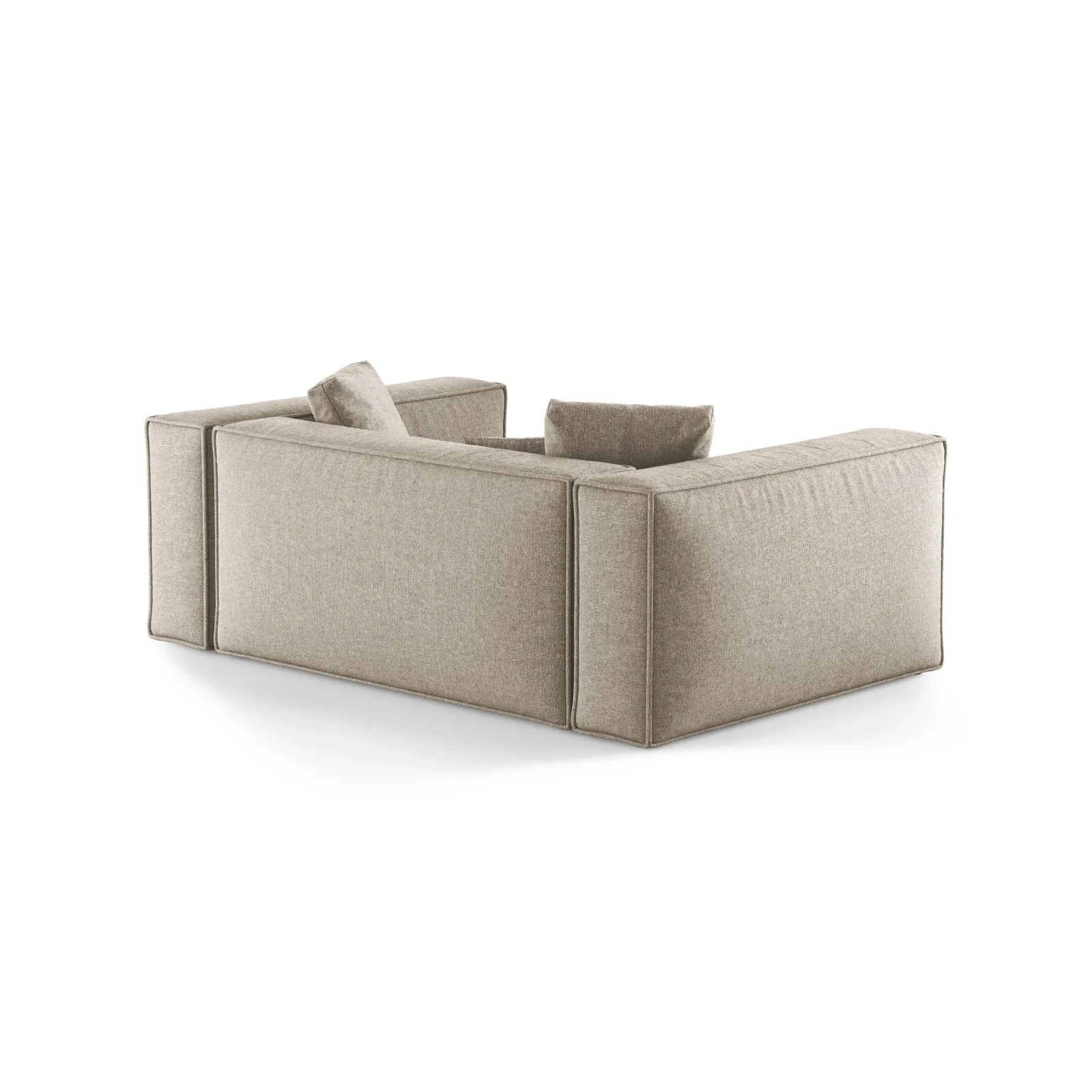 Aveiro 2-Sitzer Sofa aus Samt oder Strukturstoff, 180x118x86 cm - Image 38