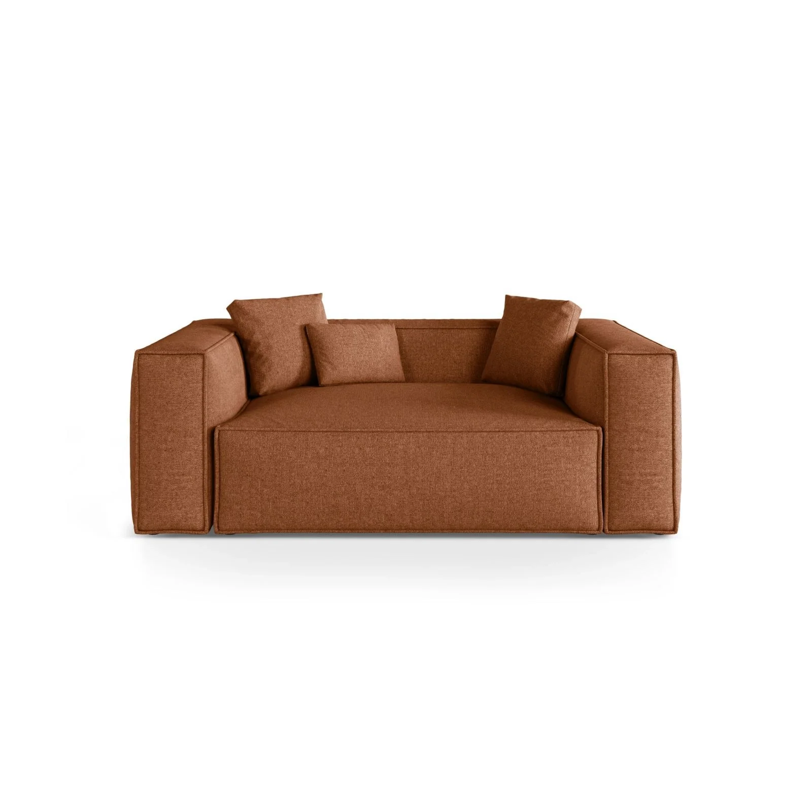 Aveiro 2-Sitzer Sofa aus Samt oder Strukturstoff, 180x118x86 cm - Image 40