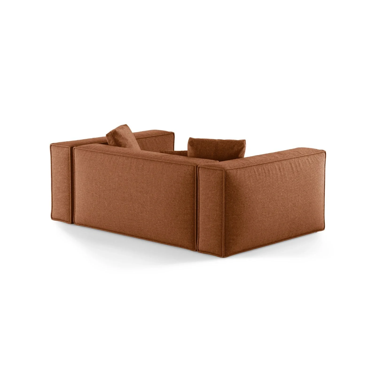 Aveiro 2-Sitzer Sofa aus Samt oder Strukturstoff, 180x118x86 cm - Image 42