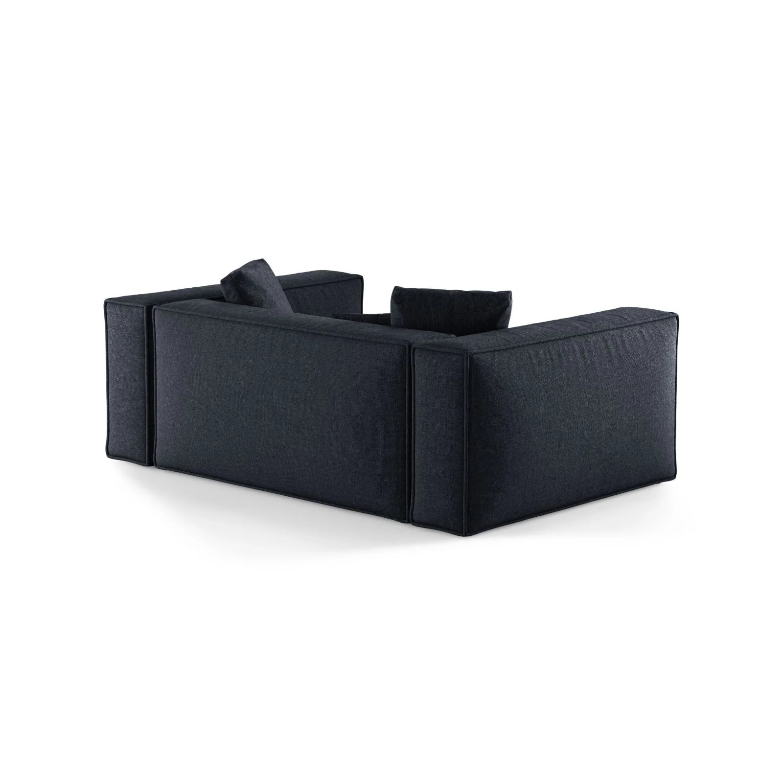 Aveiro 2-Sitzer Sofa aus Samt oder Strukturstoff, 180x118x86 cm - Image 50