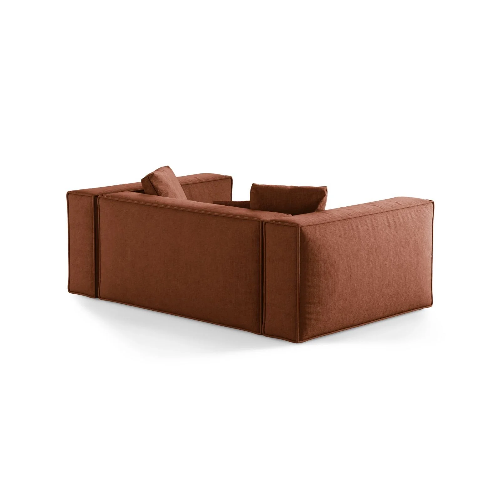 Aveiro 2-Sitzer Sofa aus Samt oder Strukturstoff, 180x118x86 cm - Image 70