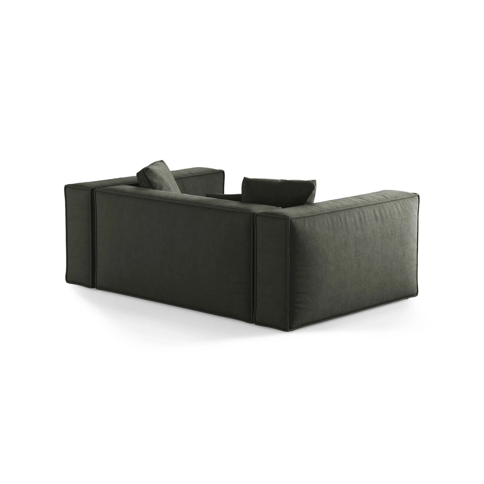 Aveiro 2-Sitzer Sofa aus Samt oder Strukturstoff, 180x118x86 cm - Image 74