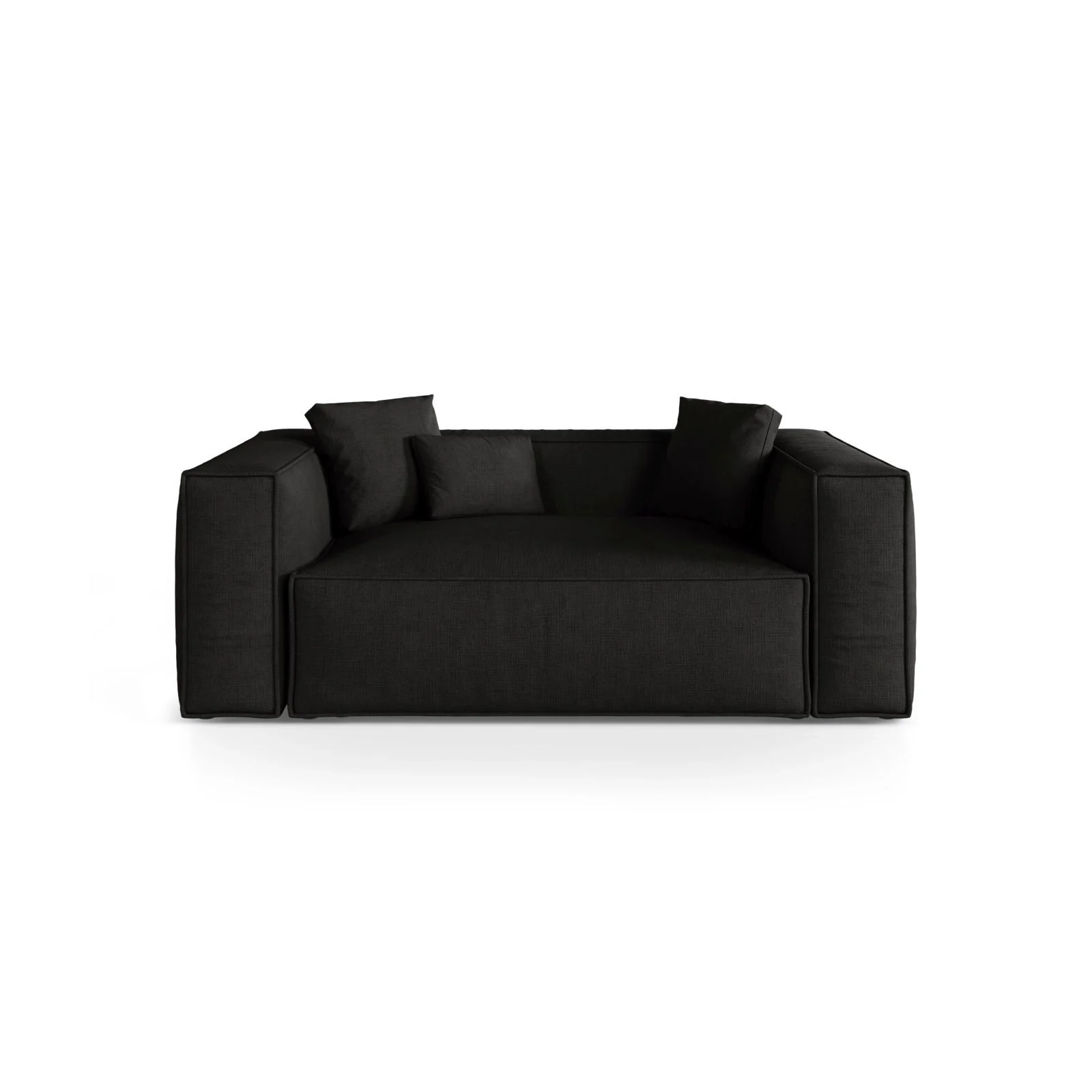 Aveiro 2-Sitzer Sofa aus Samt oder Strukturstoff, 180x118x86 cm - Image 88