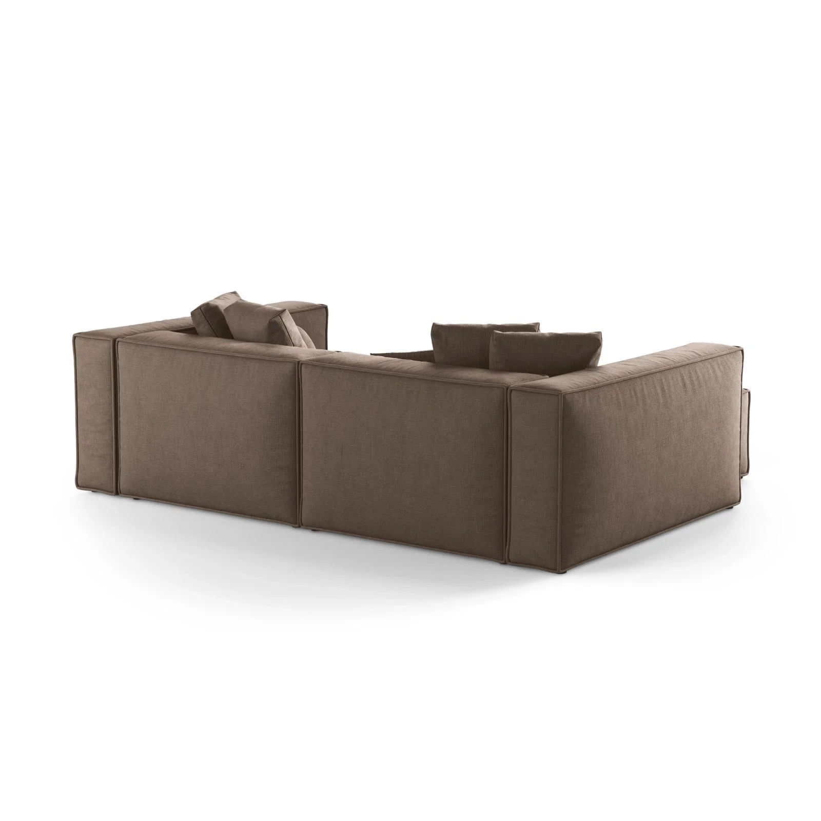 Aveiro 3-Sitzer Ecksofa, Linke Seite, aus Samt, Chenille oder Strukturstoff, 254x167x86 cm - Image 67