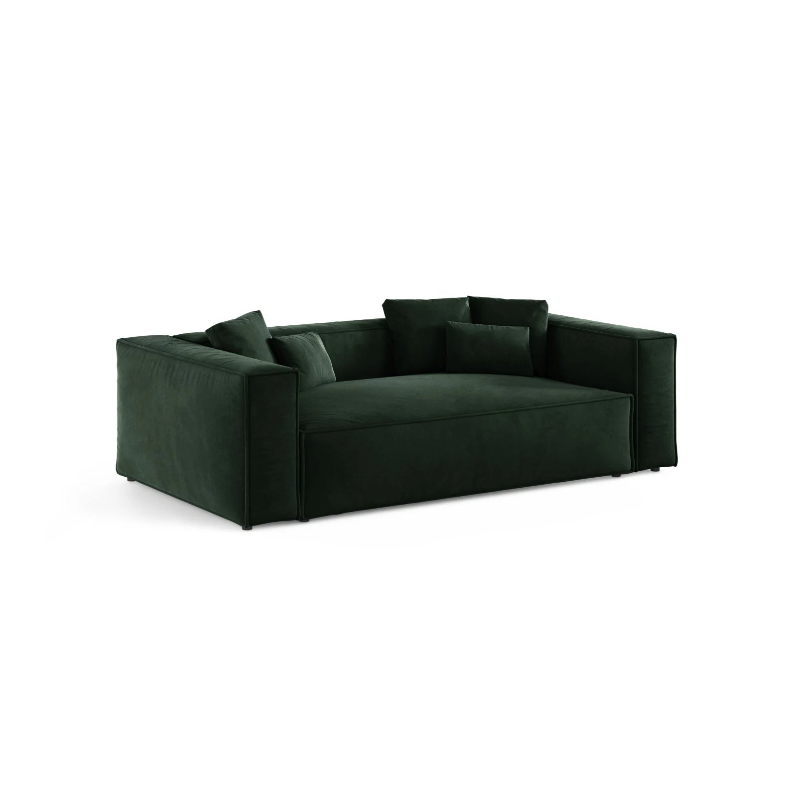 Aveiro 3-Sitzer Sofa aus Samt, Chenille oder Strukturstoff, 220x118x86 cm - Image 10