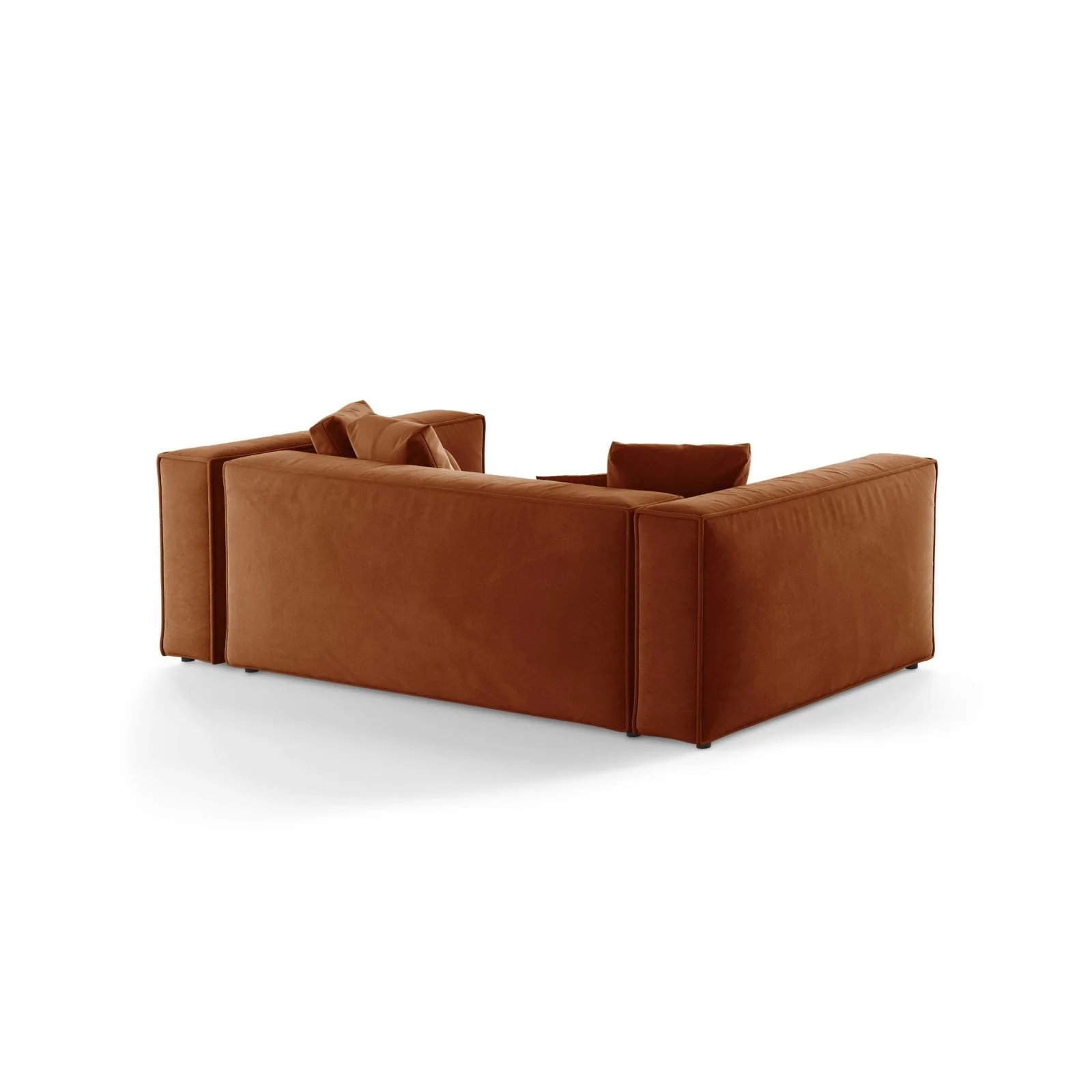 Aveiro 3-Sitzer Sofa aus Samt, Chenille oder Strukturstoff, 220x118x86 cm - Image 15