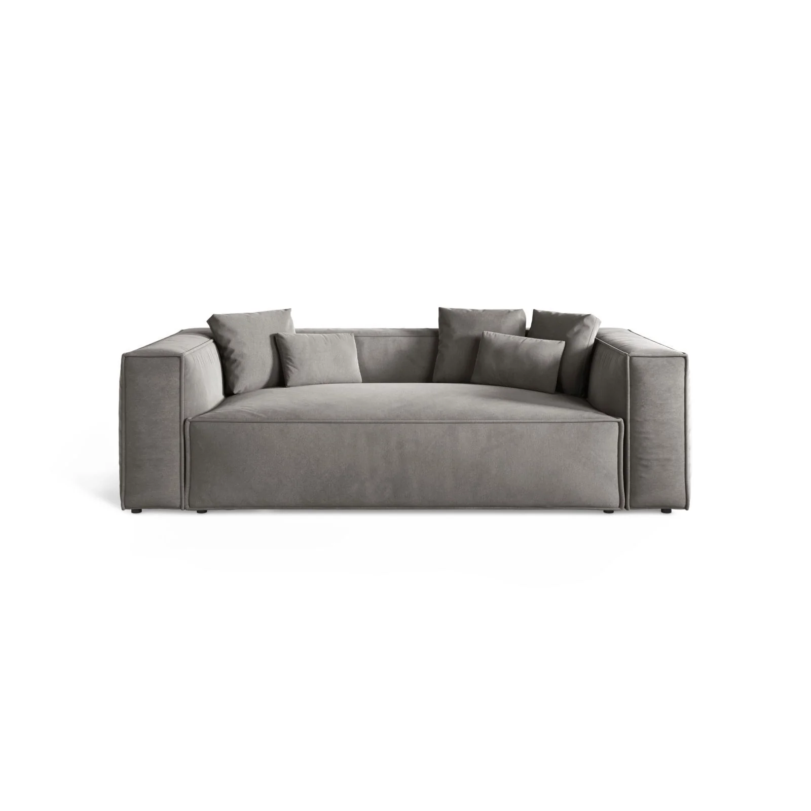 Aveiro 3-Sitzer Sofa aus Samt, Chenille oder Strukturstoff, 220x118x86 cm - Image 17