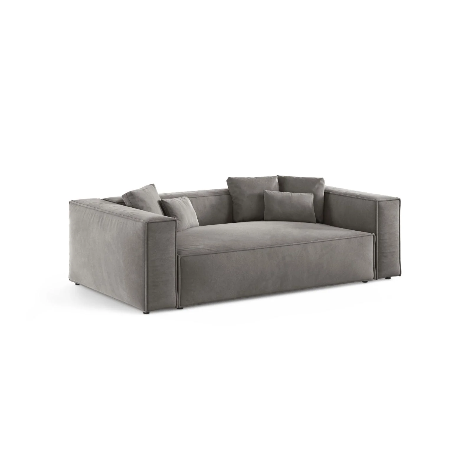Aveiro 3-Sitzer Sofa aus Samt, Chenille oder Strukturstoff, 220x118x86 cm - Image 18