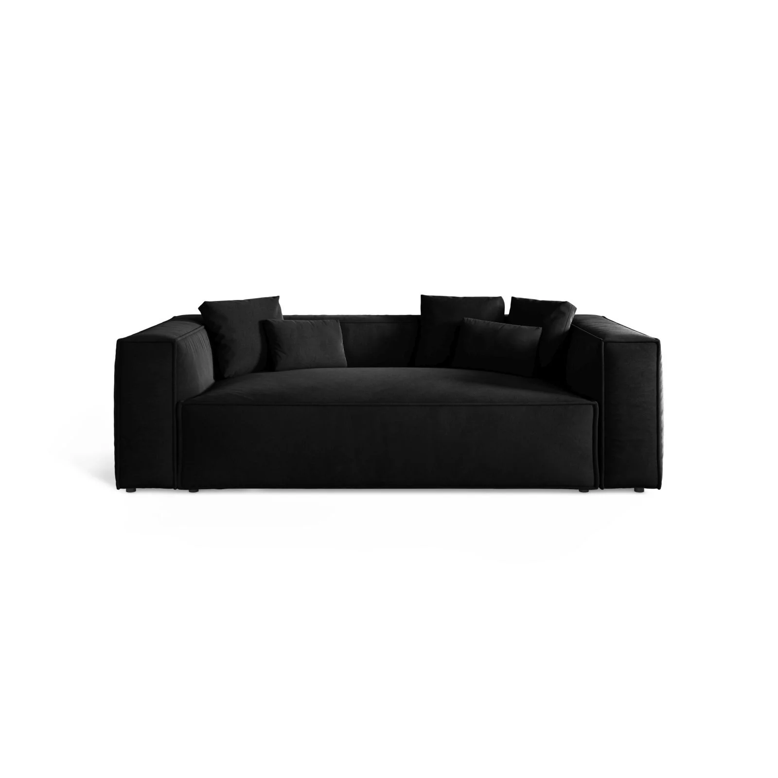 Aveiro 3-Sitzer Sofa aus Samt, Chenille oder Strukturstoff, 220x118x86 cm - Image 21