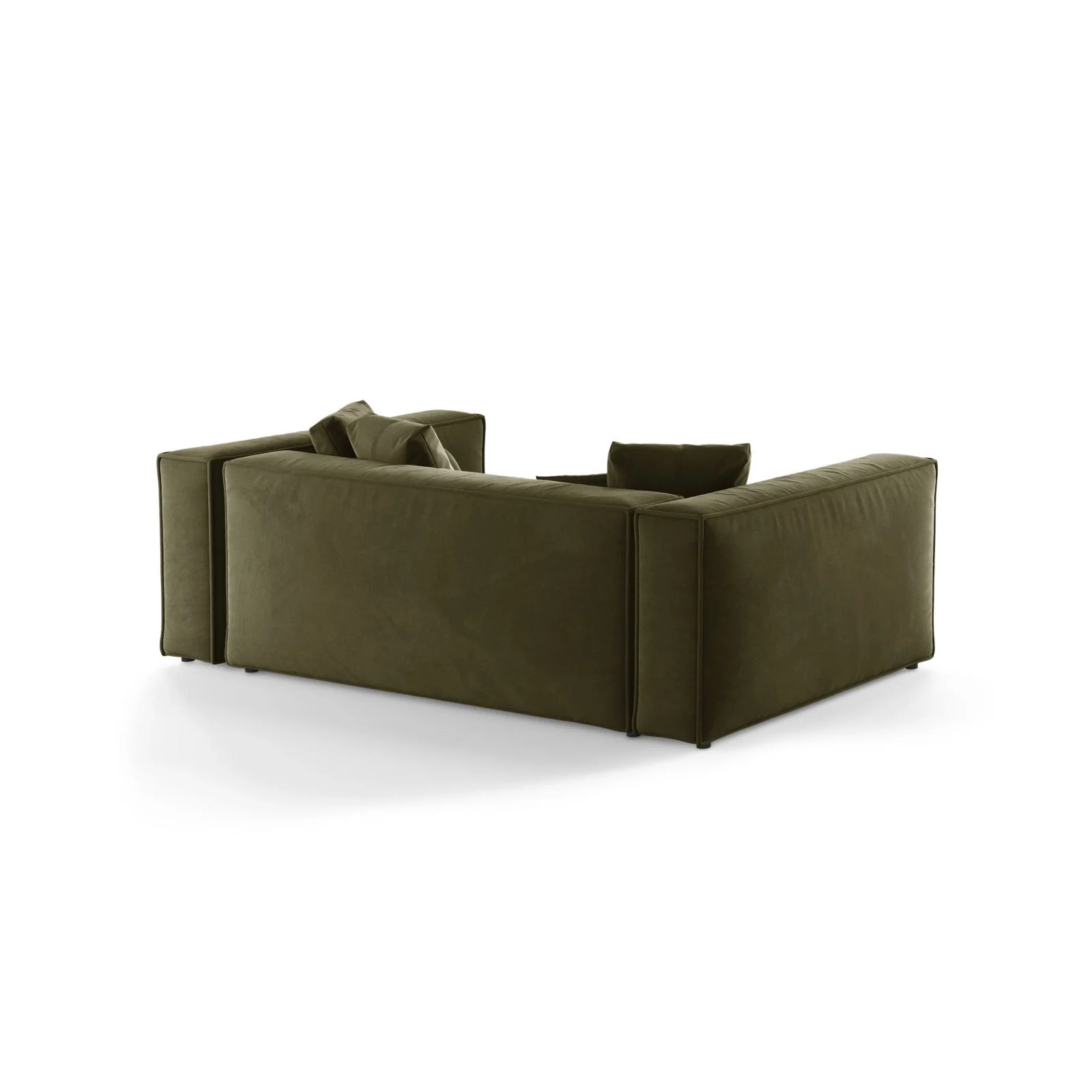 Aveiro 3-Sitzer Sofa aus Samt, Chenille oder Strukturstoff, 220x118x86 cm - Image 26