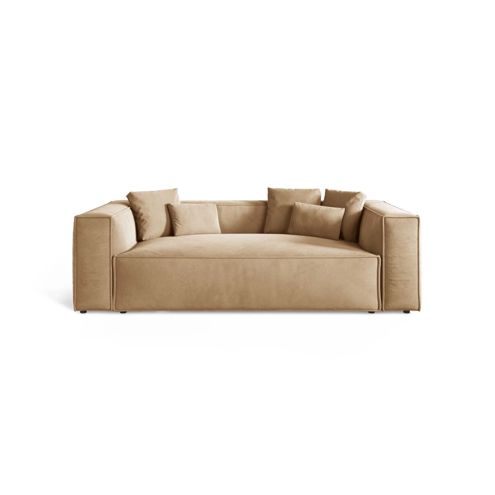 Aveiro 3-Sitzer Sofa aus Samt, Chenille oder Strukturstoff, 220x118x86 cm - Image 28