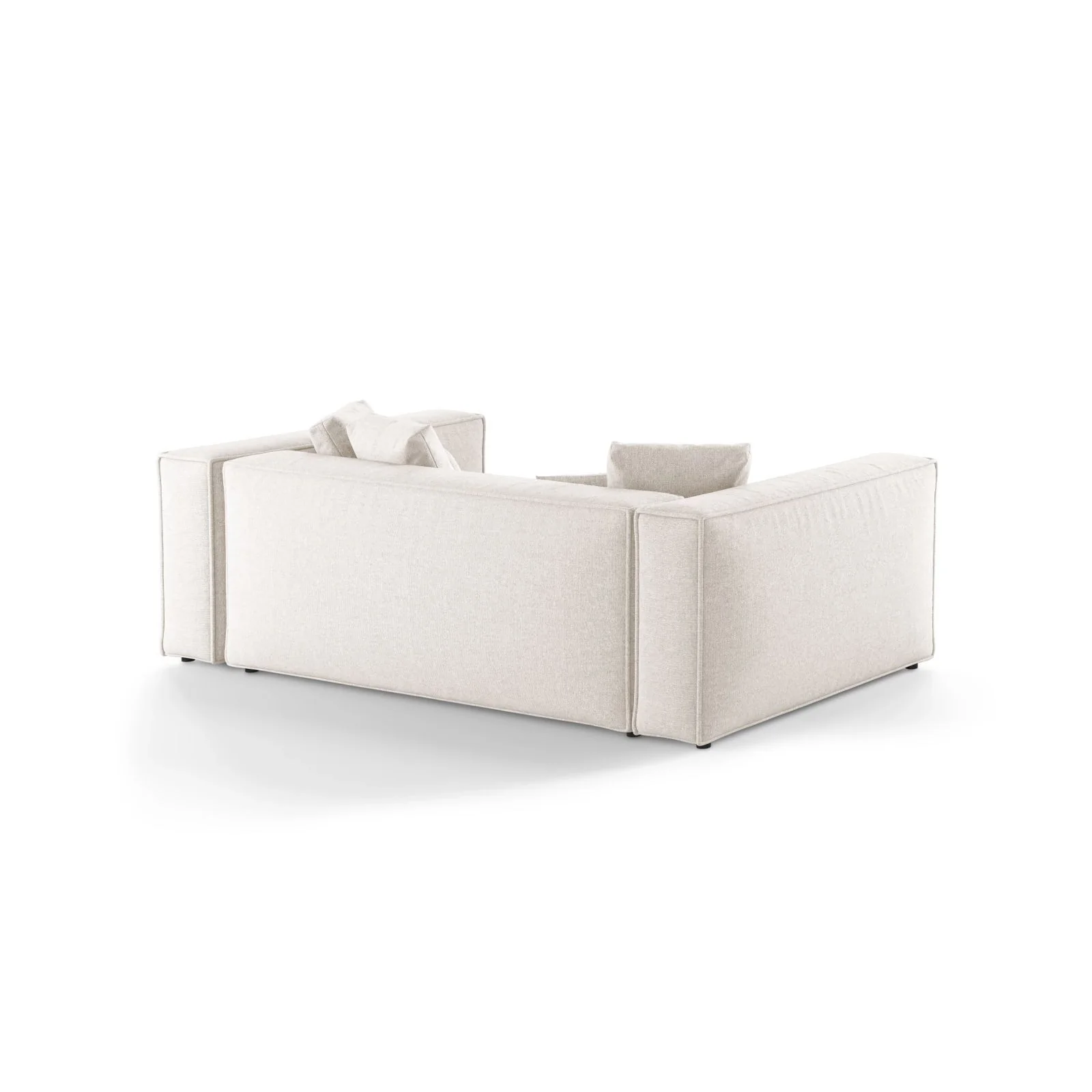 Aveiro 3-Sitzer Sofa aus Samt, Chenille oder Strukturstoff, 220x118x86 cm - Image 34