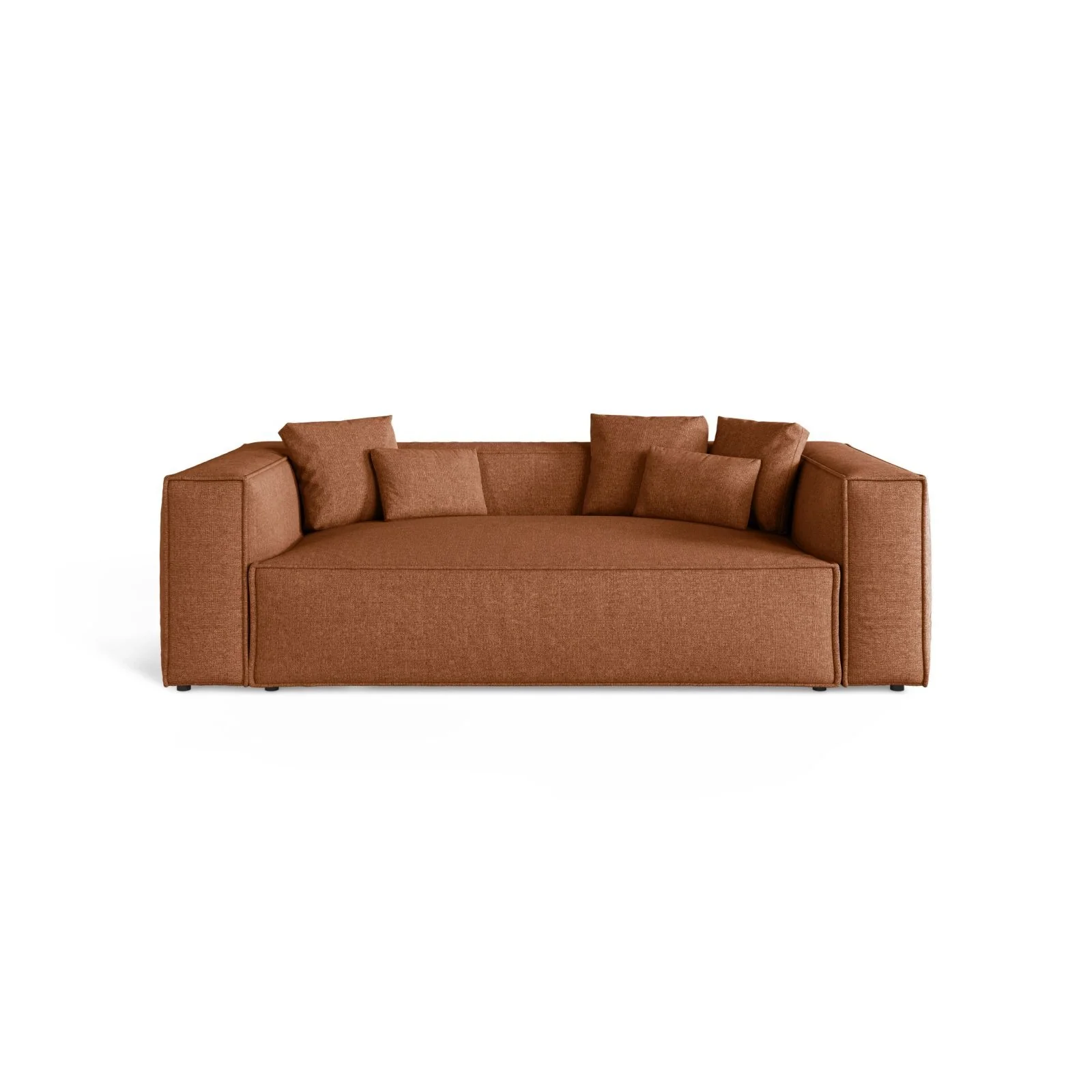 Aveiro 3-Sitzer Sofa aus Samt, Chenille oder Strukturstoff, 220x118x86 cm - Image 40