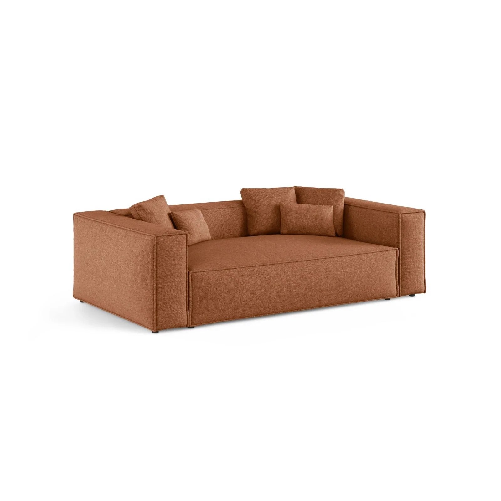 Aveiro 3-Sitzer Sofa aus Samt, Chenille oder Strukturstoff, 220x118x86 cm - Image 41