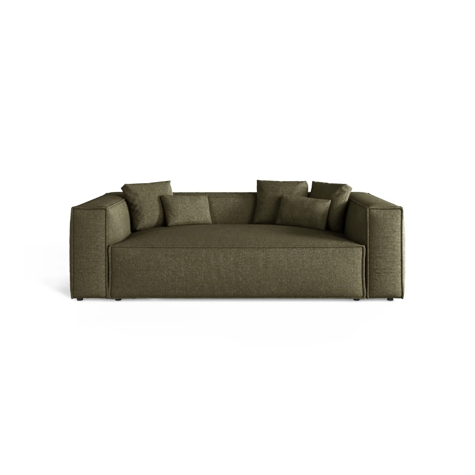 Aveiro 3-Sitzer Sofa aus Samt, Chenille oder Strukturstoff, 220x118x86 cm - Image 44