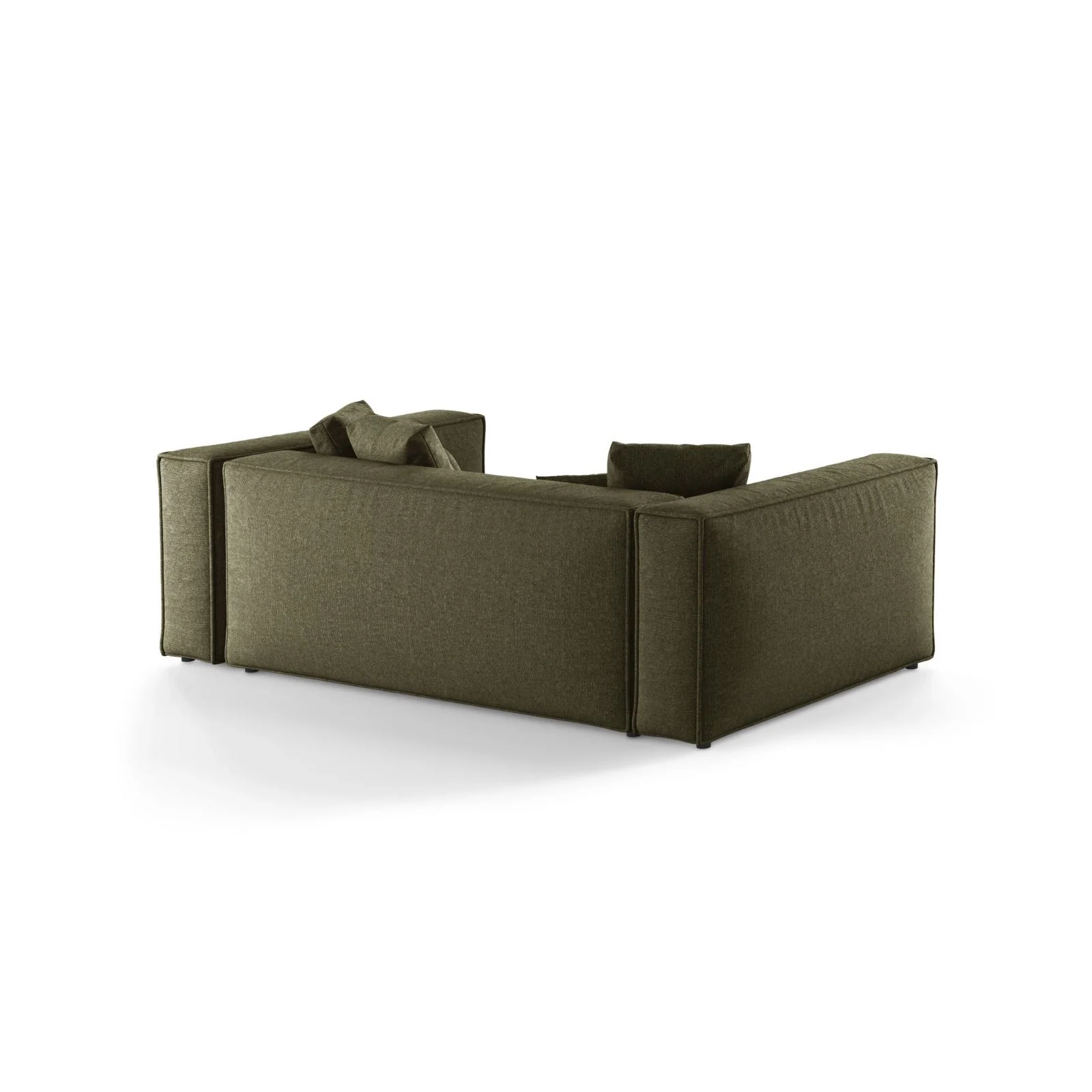 Aveiro 3-Sitzer Sofa aus Samt, Chenille oder Strukturstoff, 220x118x86 cm - Image 46