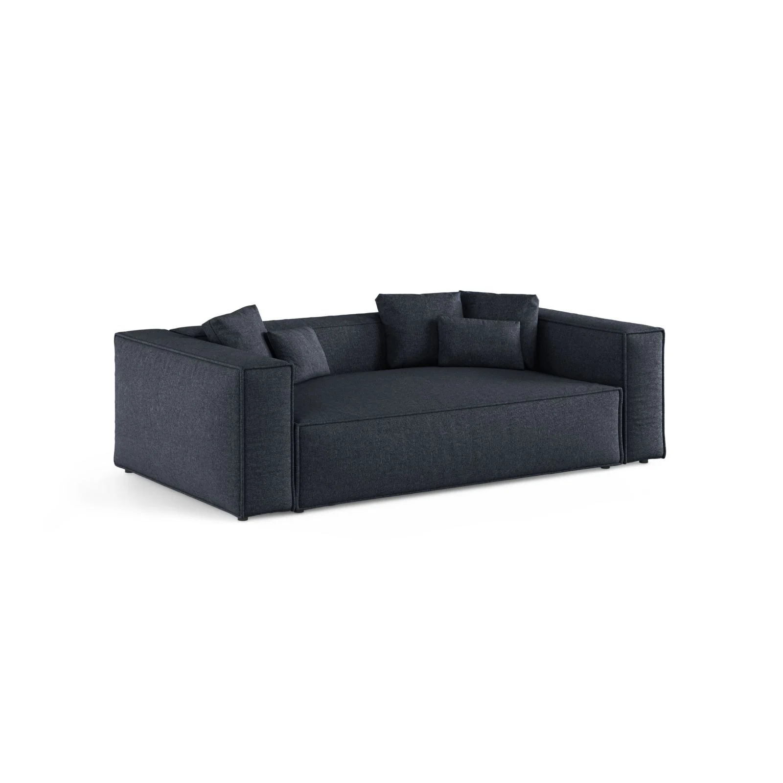 Aveiro 3-Sitzer Sofa aus Samt, Chenille oder Strukturstoff, 220x118x86 cm - Image 49