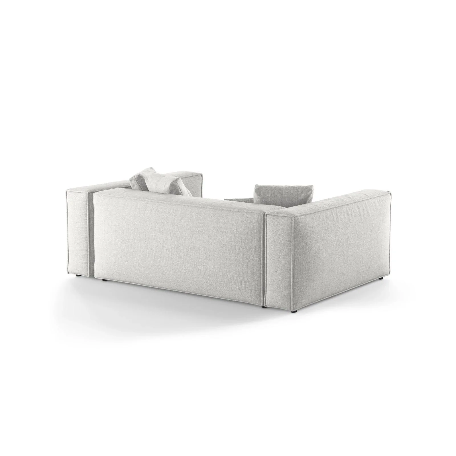 Aveiro 3-Sitzer Sofa aus Samt, Chenille oder Strukturstoff, 220x118x86 cm - Image 54