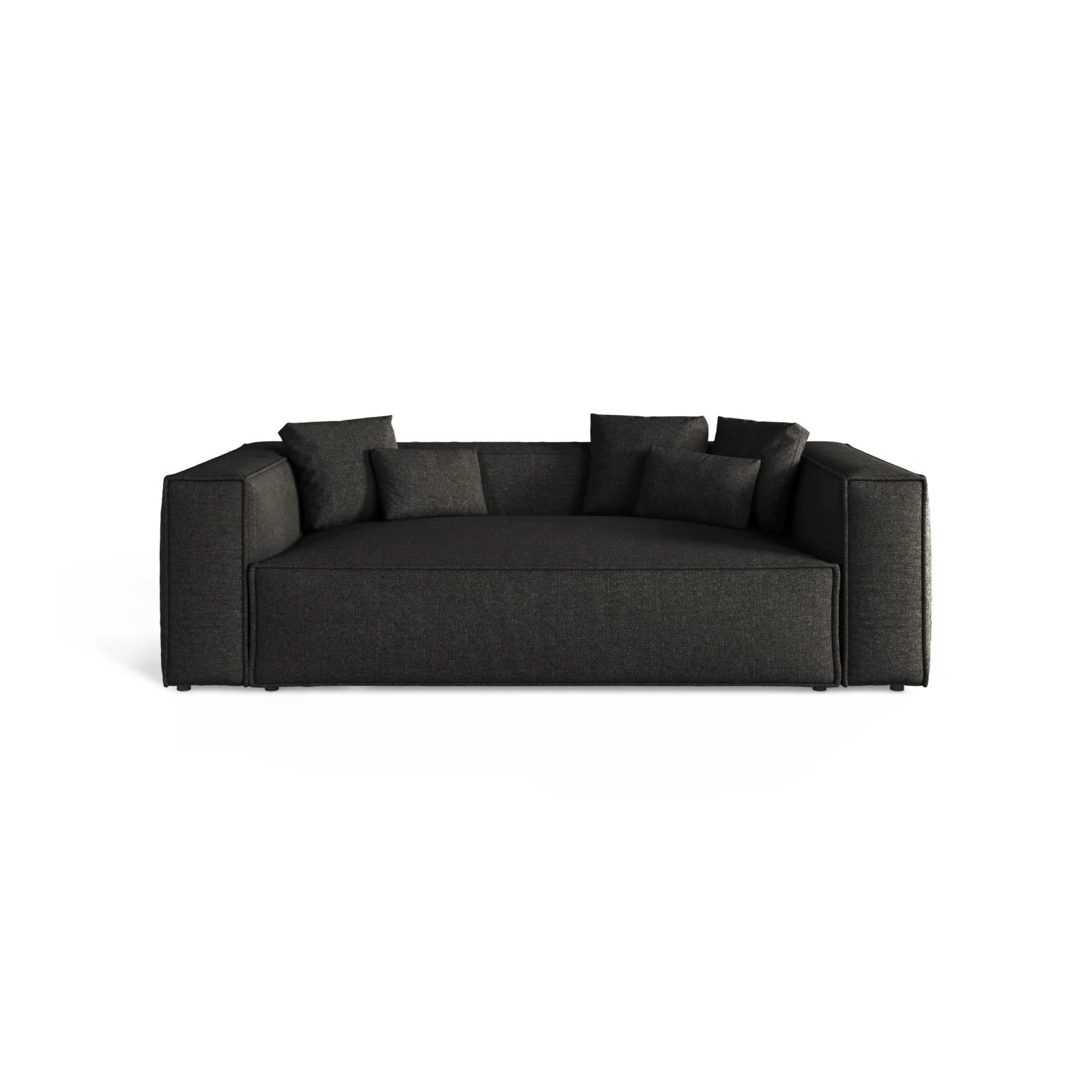 Aveiro 3-Sitzer Sofa aus Samt, Chenille oder Strukturstoff, 220x118x86 cm - Image 56