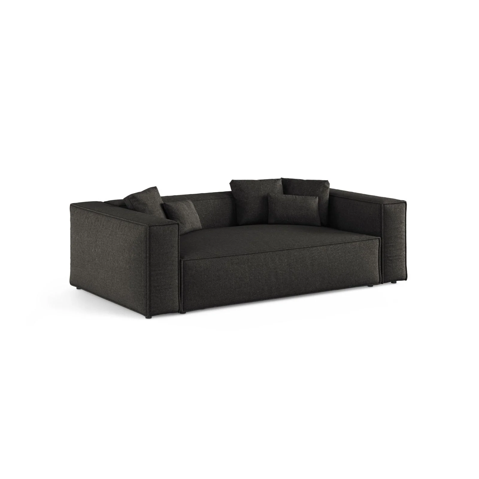Aveiro 3-Sitzer Sofa aus Samt, Chenille oder Strukturstoff, 220x118x86 cm - Image 57