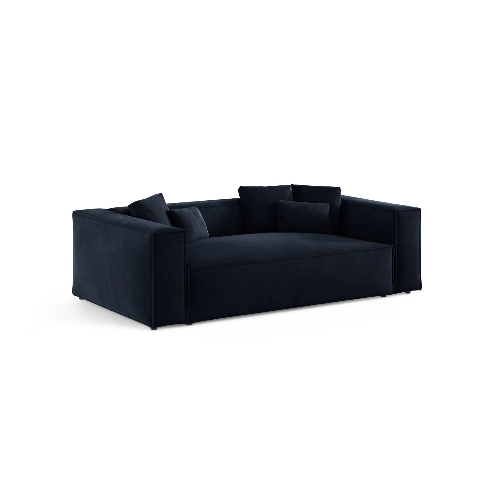 Aveiro 3-Sitzer Sofa aus Samt, Chenille oder Strukturstoff, 220x118x86 cm - Image 6