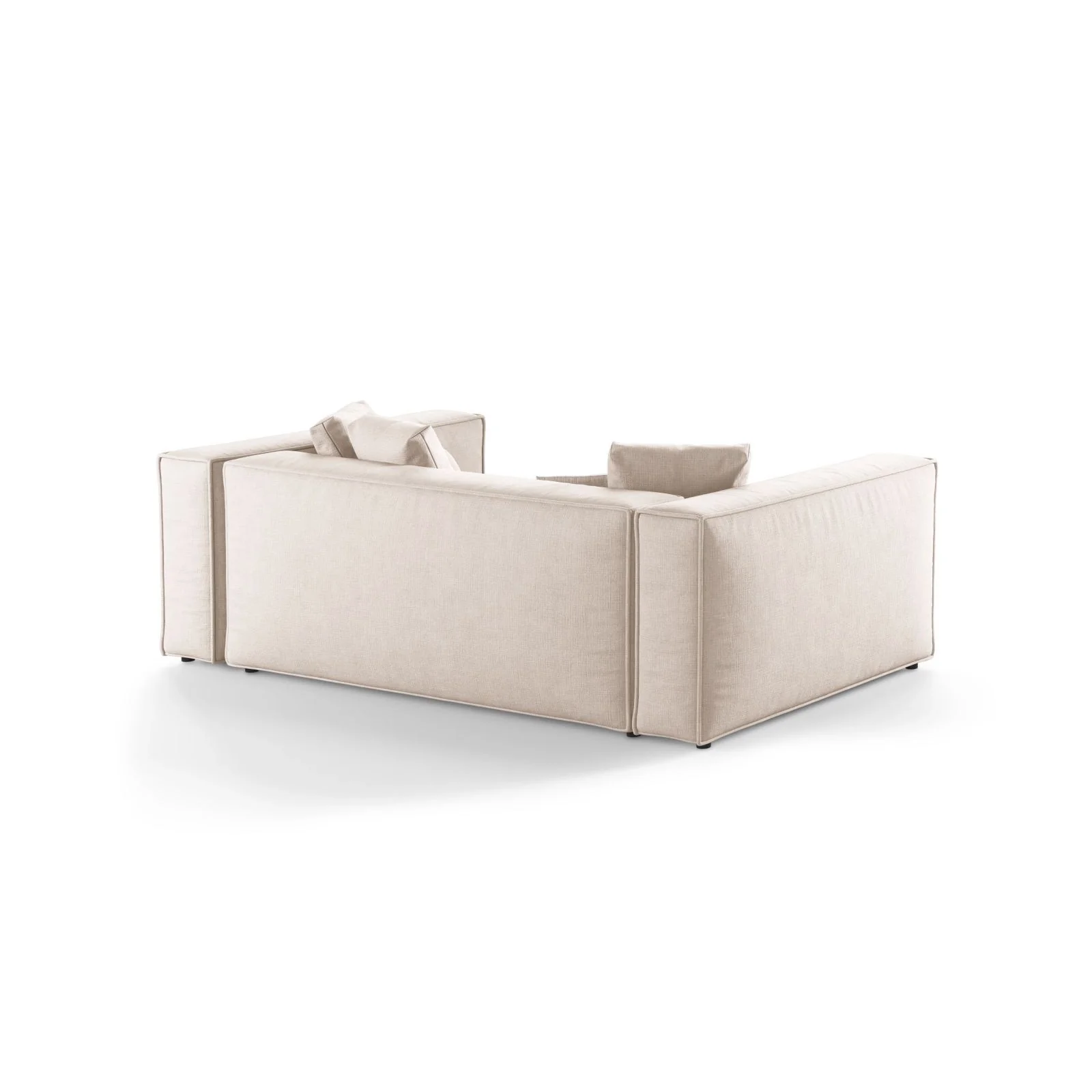 Aveiro 3-Sitzer Sofa aus Samt, Chenille oder Strukturstoff, 220x118x86 cm - Image 62
