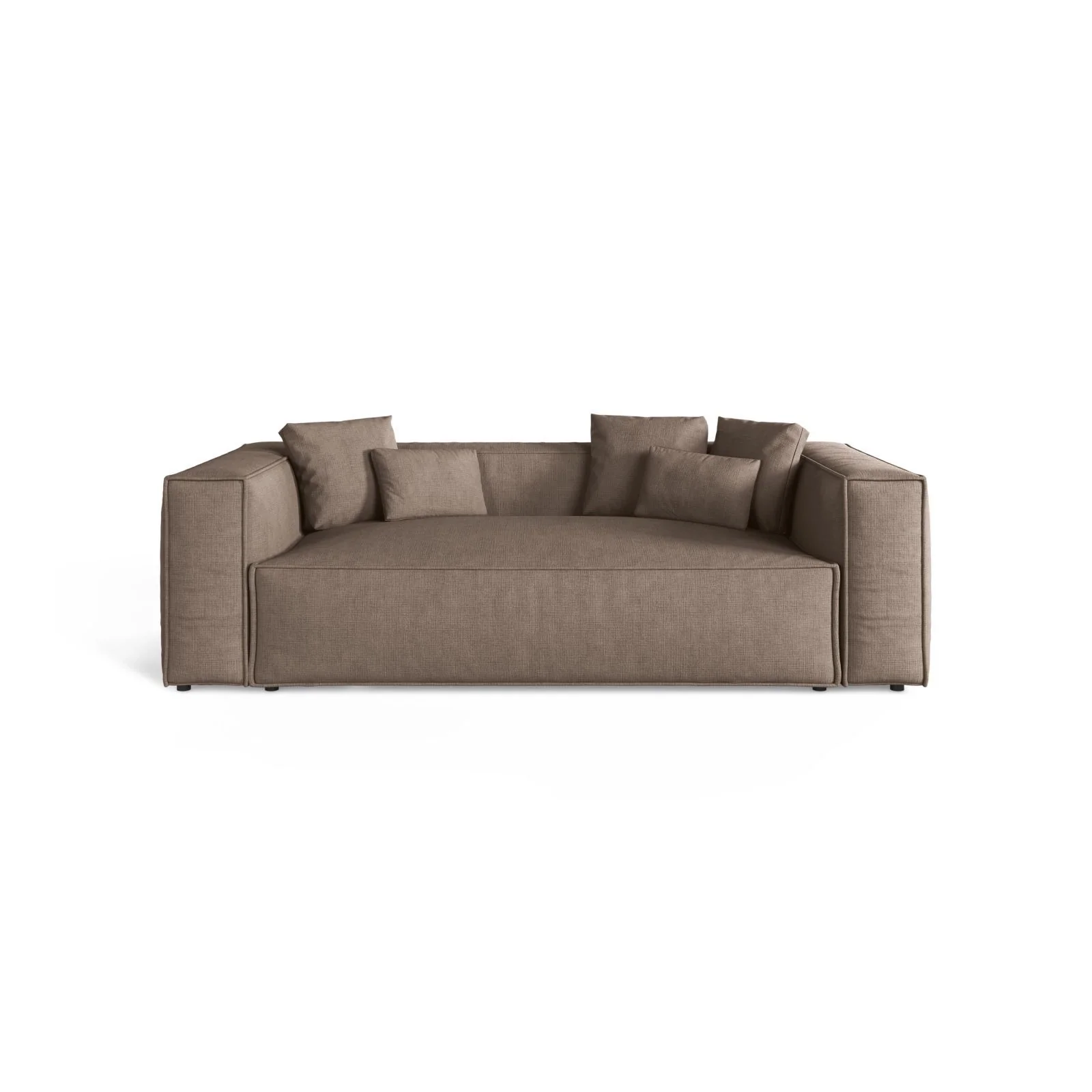 Aveiro 3-Sitzer Sofa aus Samt, Chenille oder Strukturstoff, 220x118x86 cm - Image 64