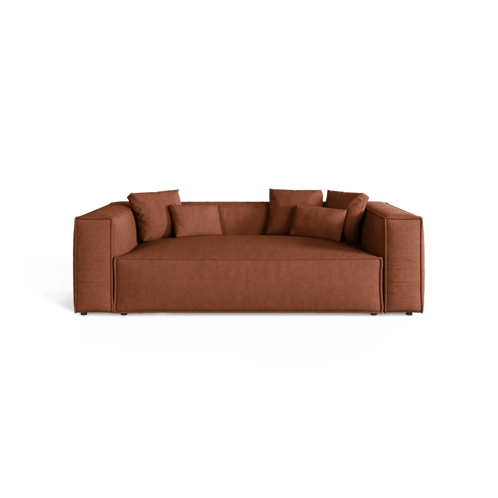 Aveiro 3-Sitzer Sofa aus Samt, Chenille oder Strukturstoff, 220x118x86 cm - Image 68