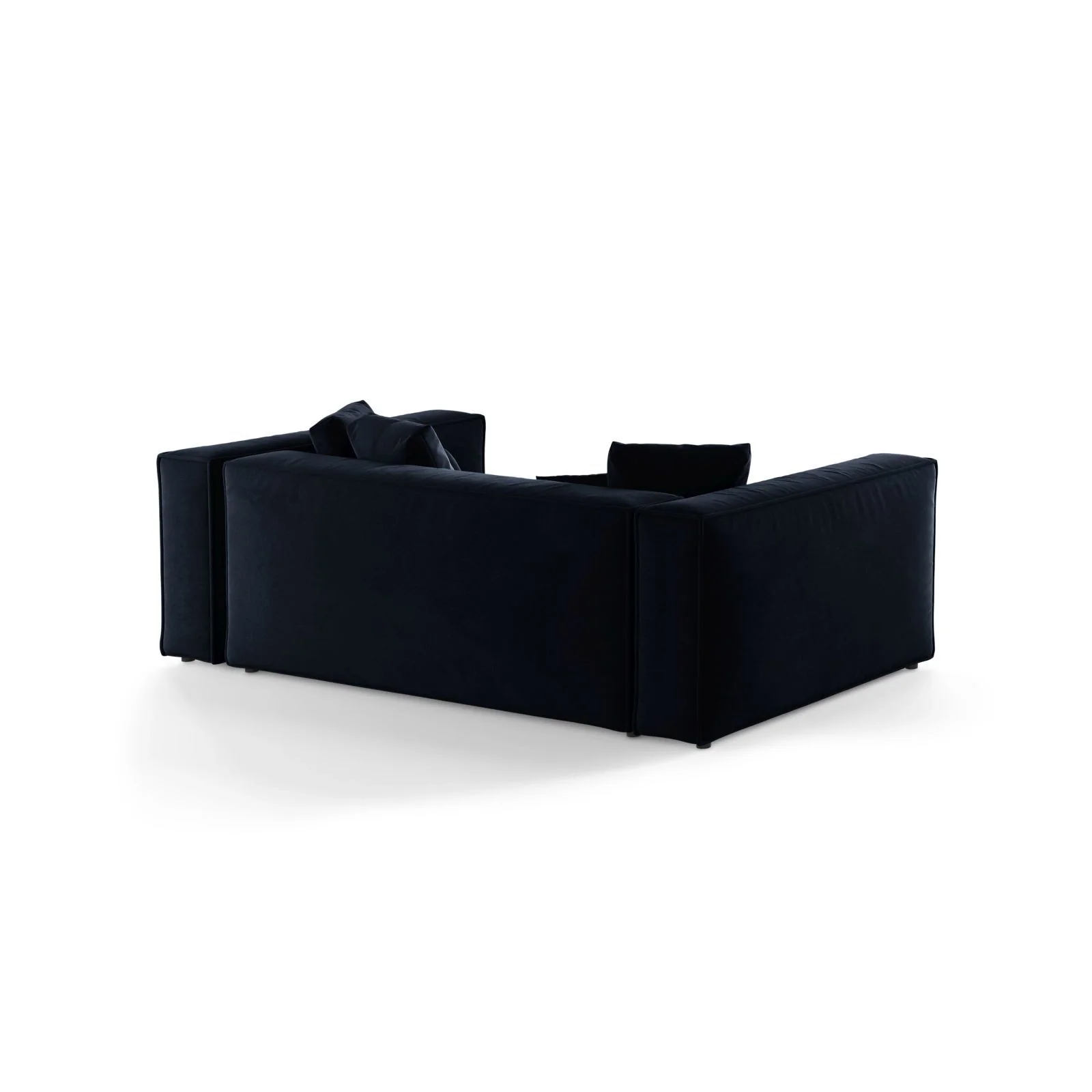 Aveiro 3-Sitzer Sofa aus Samt, Chenille oder Strukturstoff, 220x118x86 cm - Image 7