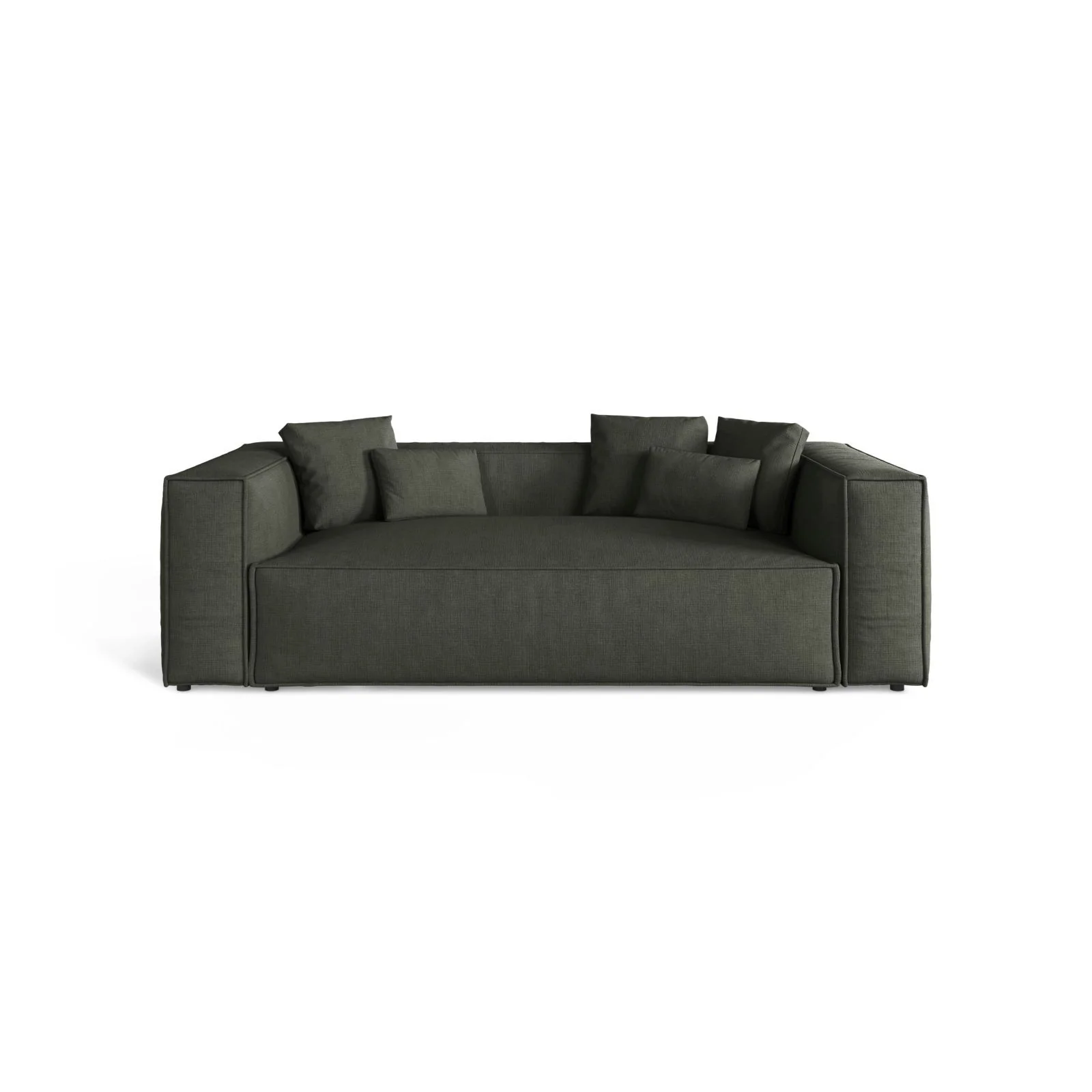 Aveiro 3-Sitzer Sofa aus Samt, Chenille oder Strukturstoff, 220x118x86 cm - Image 72